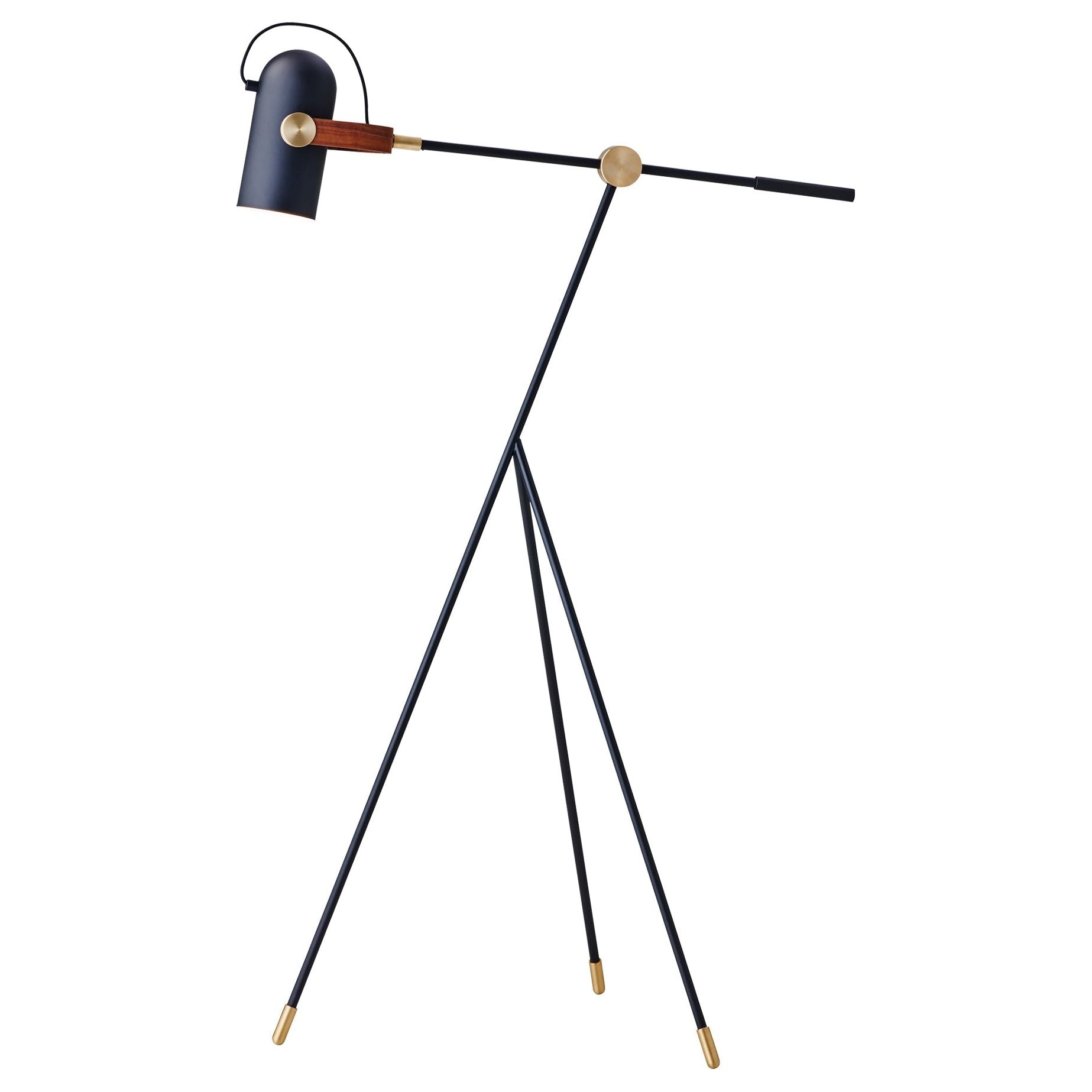 Le Klint - Carronade Adjustable Floor Lamp - LK-360SB | Montreal Lighting & Hardware