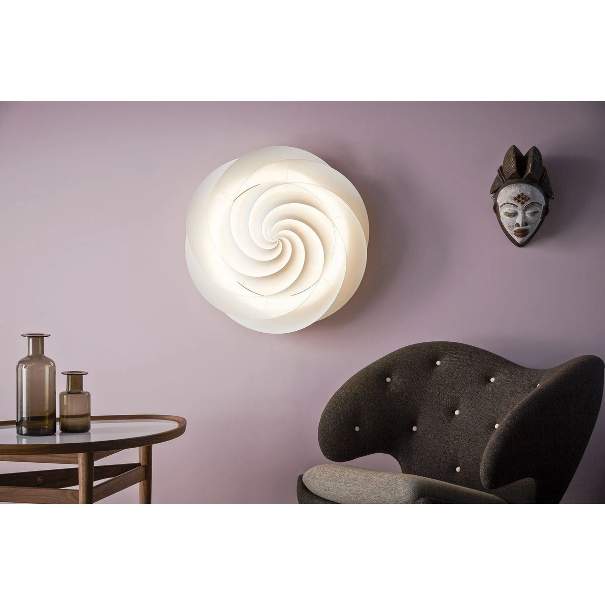 Le Klint - Swirl Wall / Ceiling Light - LK-1320MCP | Montreal Lighting & Hardware