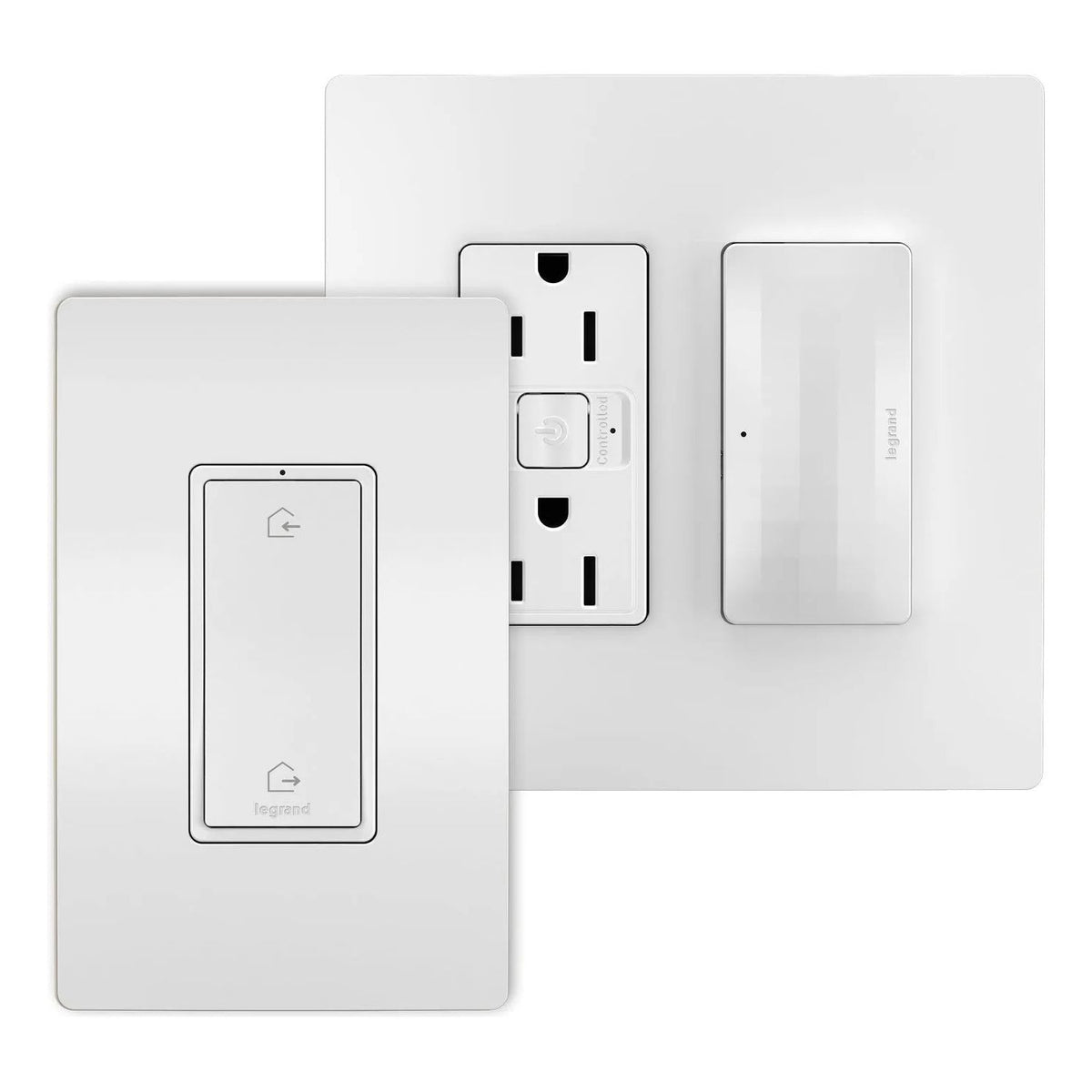 Legrand - Outlet Kit With H/A Switch with Netatmo - WNRH15KITWH | Montreal Lighting & Hardware