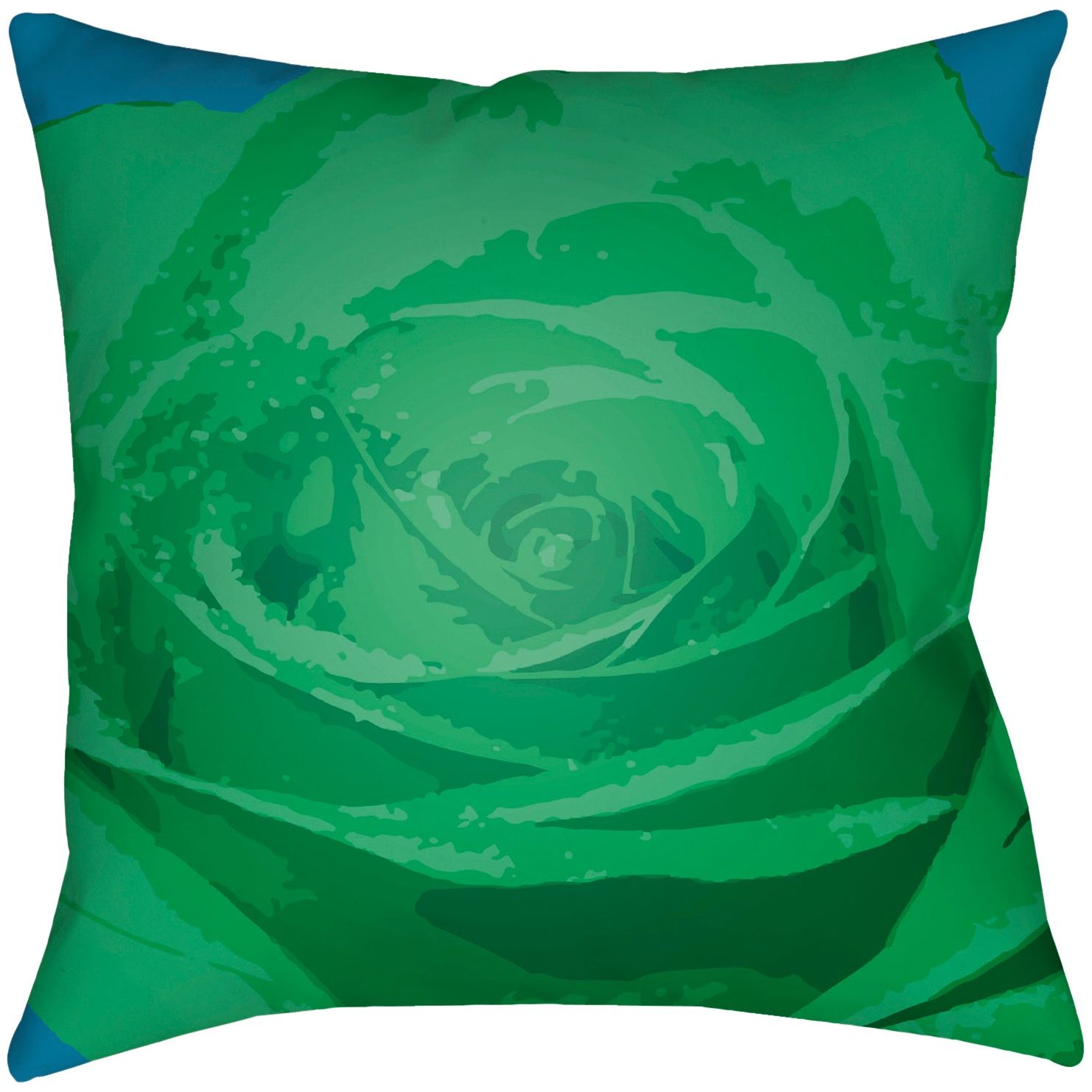 Livabliss - Abstract Floral Accent Pillow - AF005-1818 | Montreal Lighting & Hardware