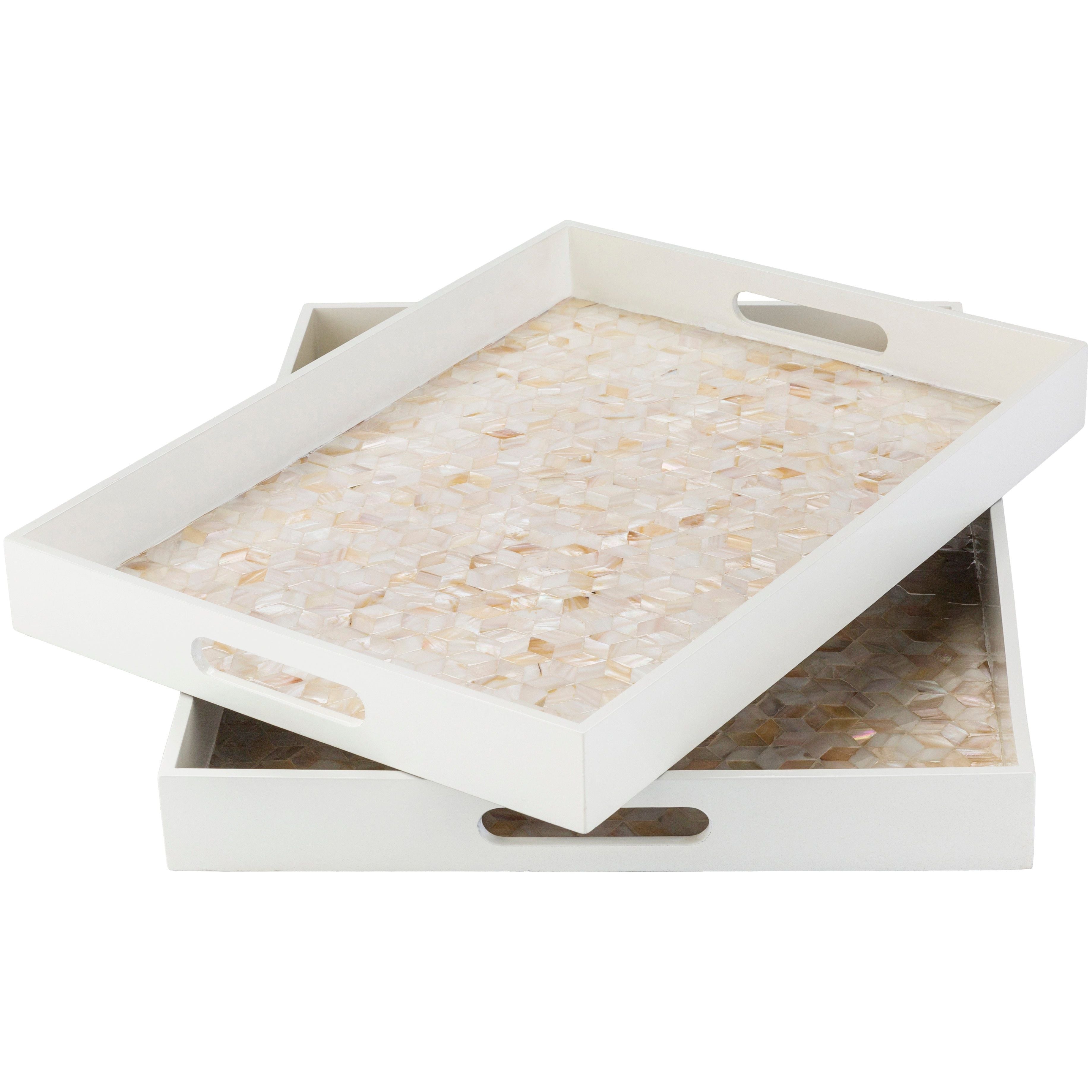 Livabliss - Alessandra Decorative Tray - ALS002-SET | Montreal Lighting & Hardware