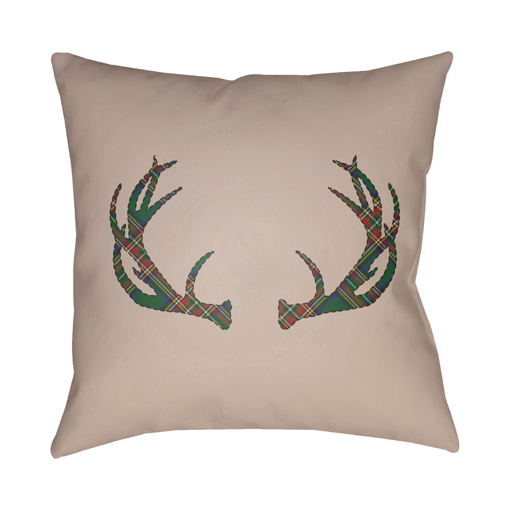 Livabliss - Antlers Accent Pillow - PLAID035-1818 | Montreal Lighting & Hardware