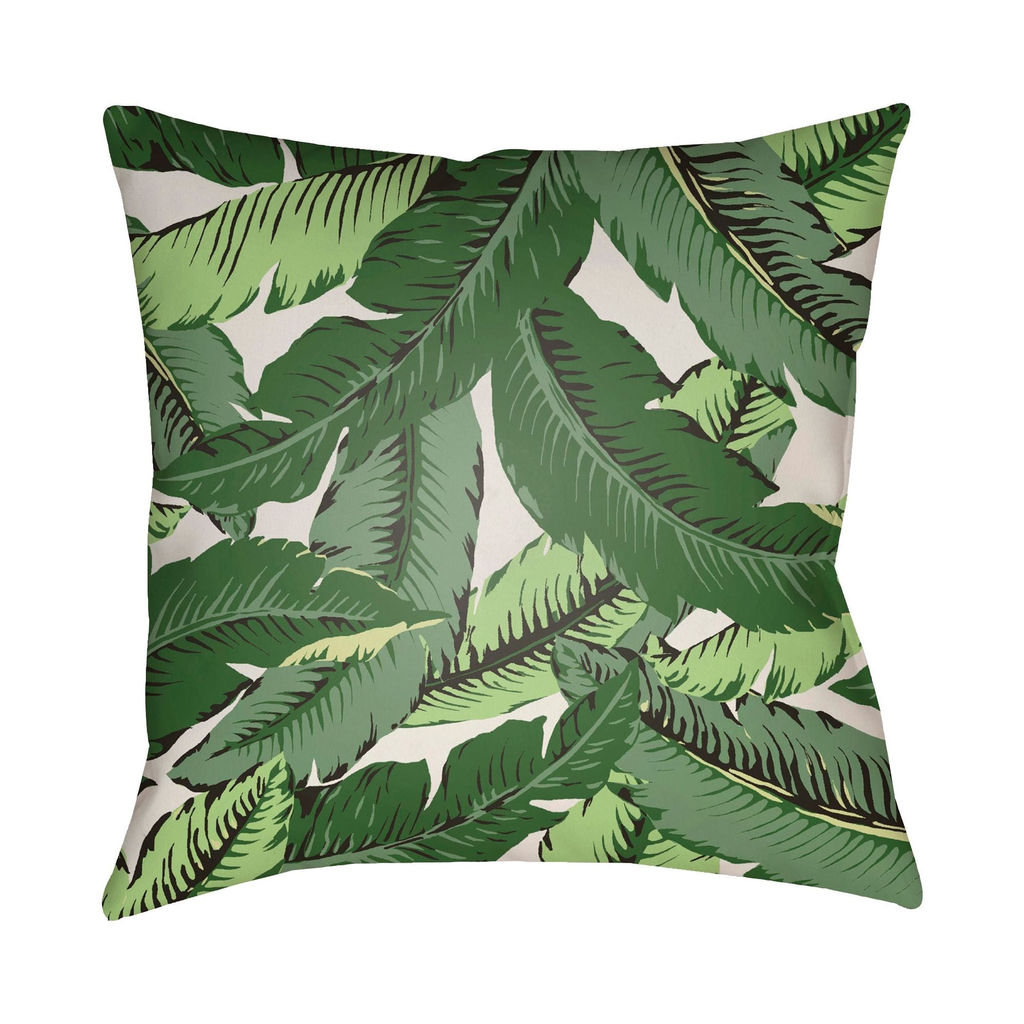 Livabliss - Banana Leaf Accent Pillow - SOL014-1818 | Montreal Lighting & Hardware