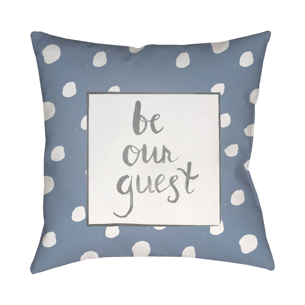 Livabliss - Be Our Guest Accent Pillow - QTE003-1818 | Montreal Lighting & Hardware