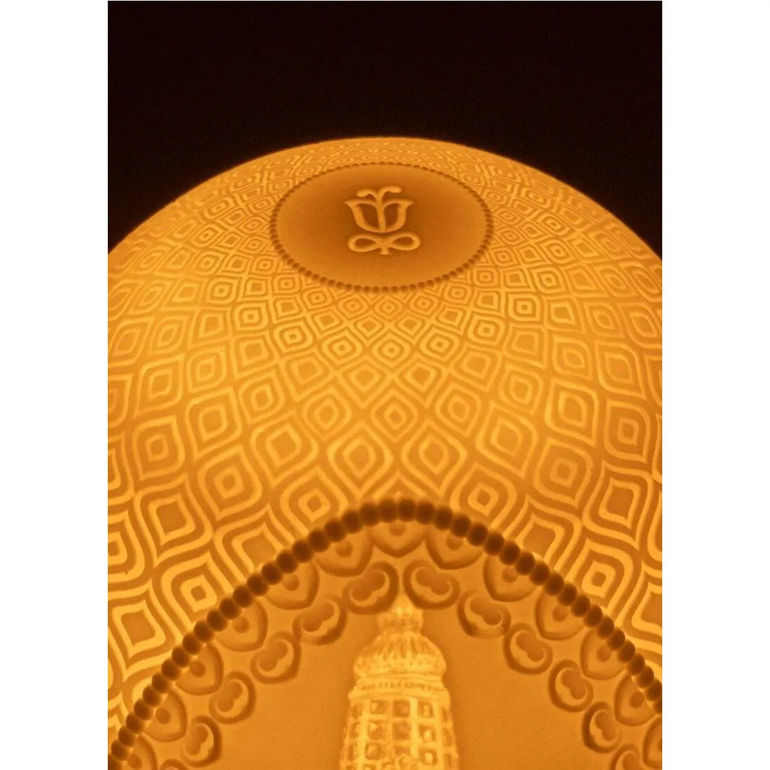 Lladro - Lord Balaji Dome Table Lamp - 1024281 | Montreal Lighting & Hardware