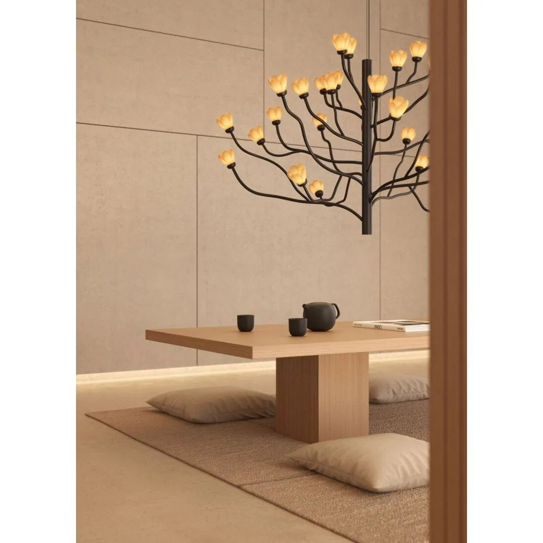 Lladro - Mokuren Chandelier - 1024259 | Montreal Lighting & Hardware