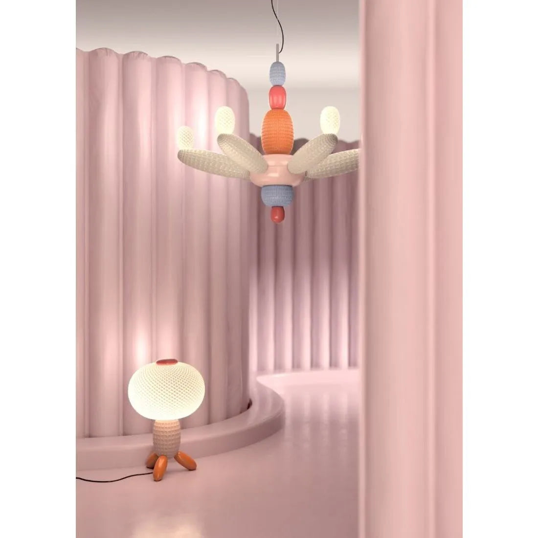 Lladro - Soft Blown Chandelier - 1024294 | Montreal Lighting & Hardware