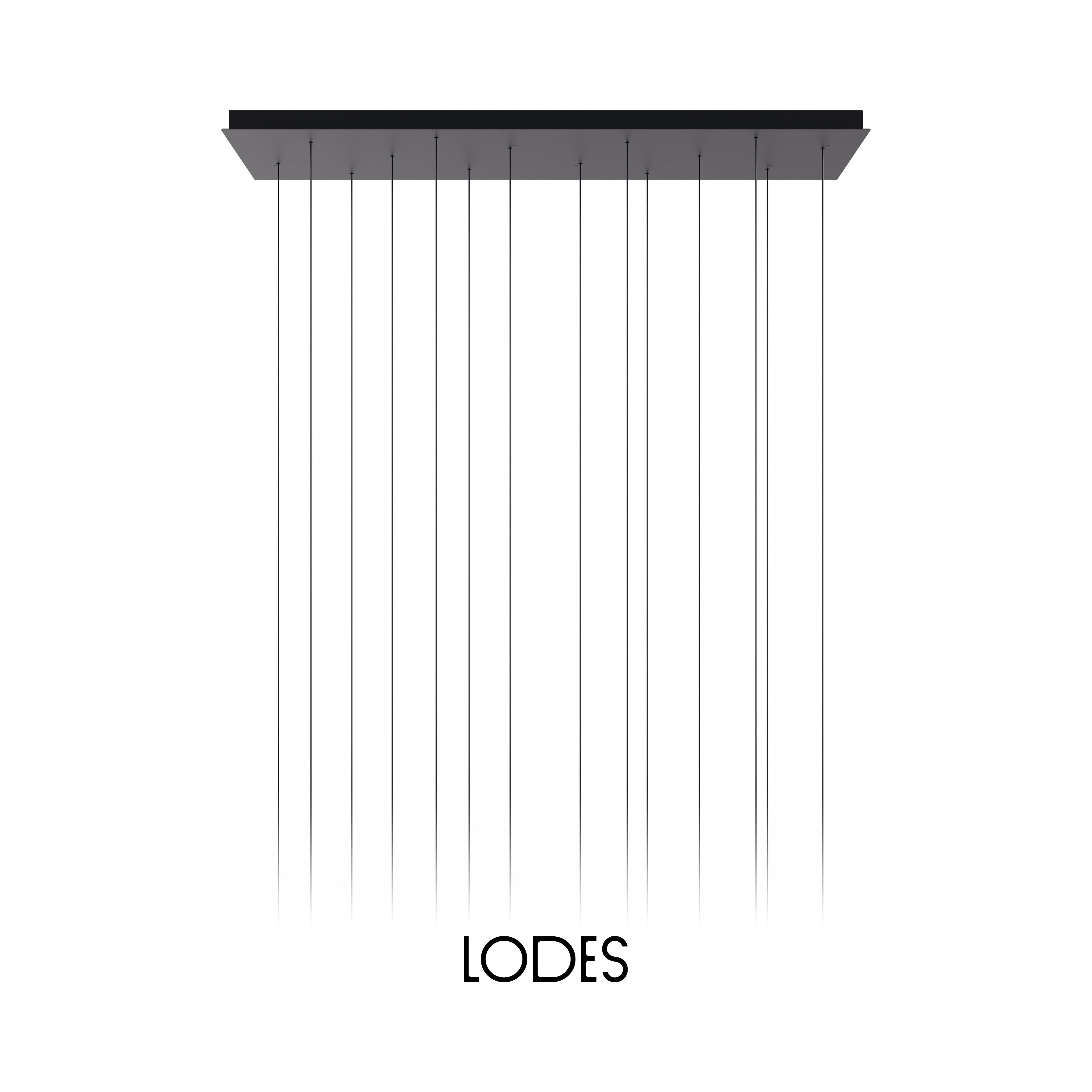 Lodes - 14 Light A-Tube Nano - Cluster Composition - 1 x R05L14 2000MU, 2 x 15828 4020U, 2 x 15828 2020U, 3 x 15827 4020U, 1 x 15827 2020U, 1 x 15826 4020U, 5 x 15826 2020U | Montreal Lighting & Hardware