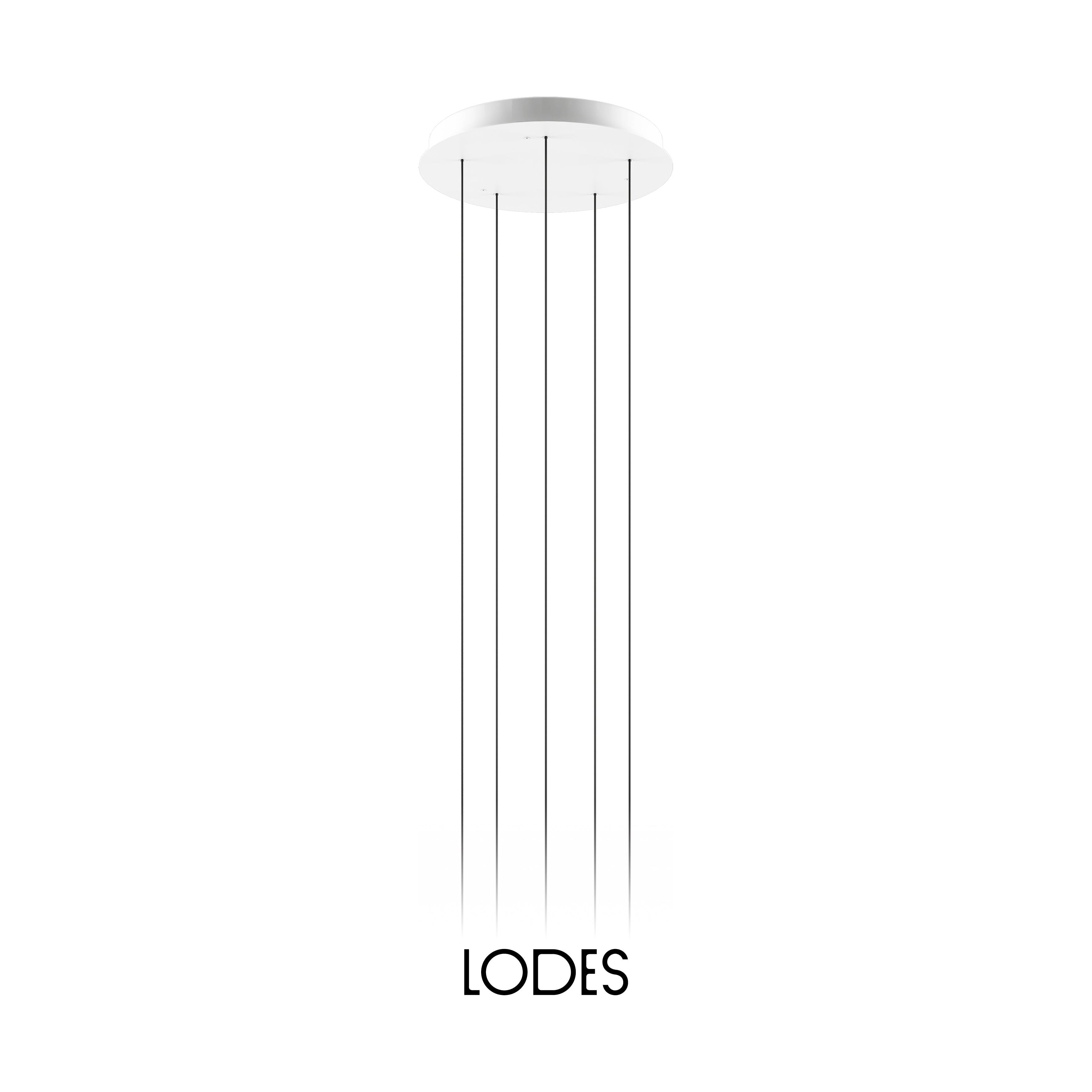 Lodes - 5 Light Jefferson Mini and Small - Cluster Composition - 1 x R04L05 1000MU, 2 x 16822 5027U, 3 x 16821 5027U | Montreal Lighting & Hardware