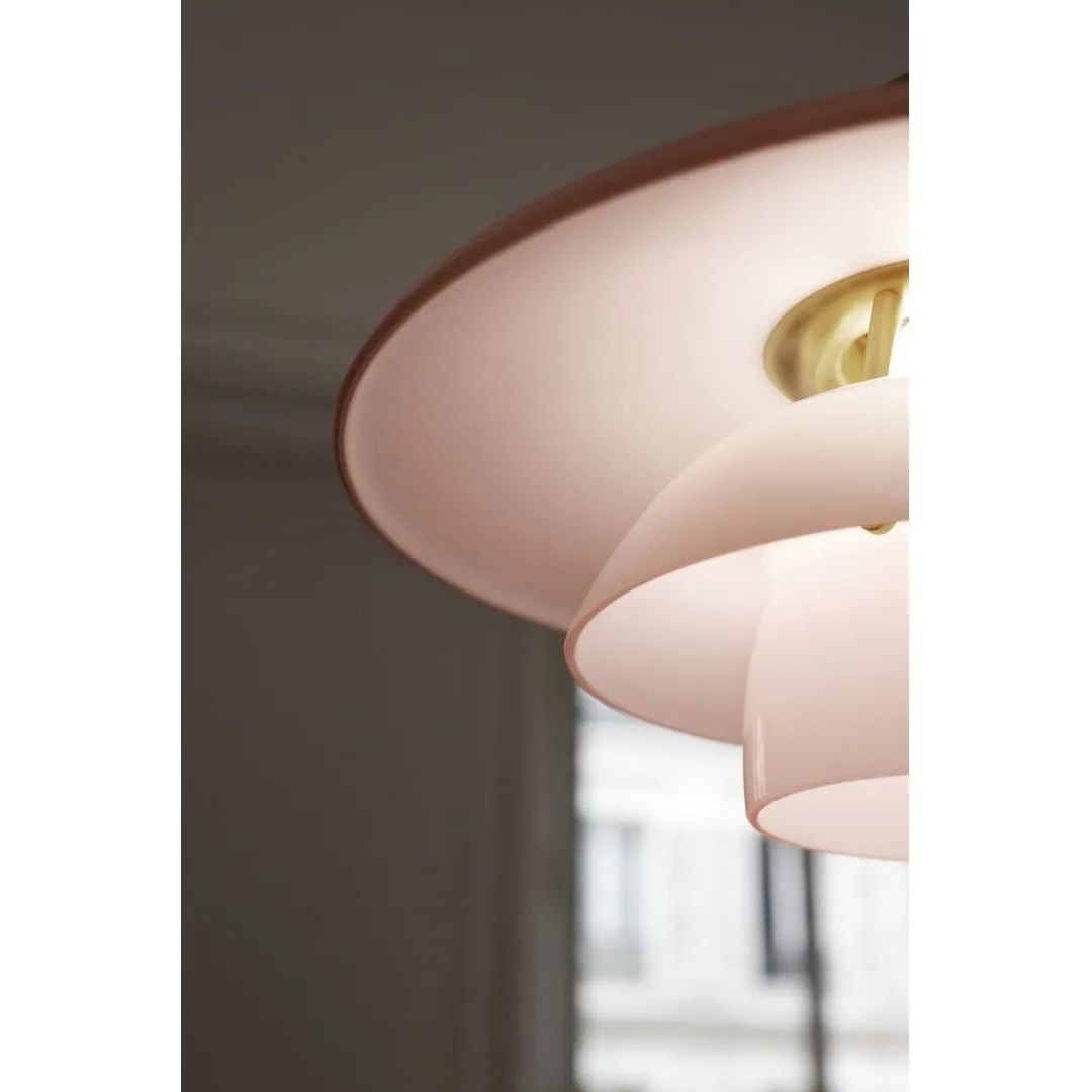 Louis Poulsen - Pale Rose PH 3½-3 Brass Pendant - 5741939794 | Montreal Lighting & Hardware