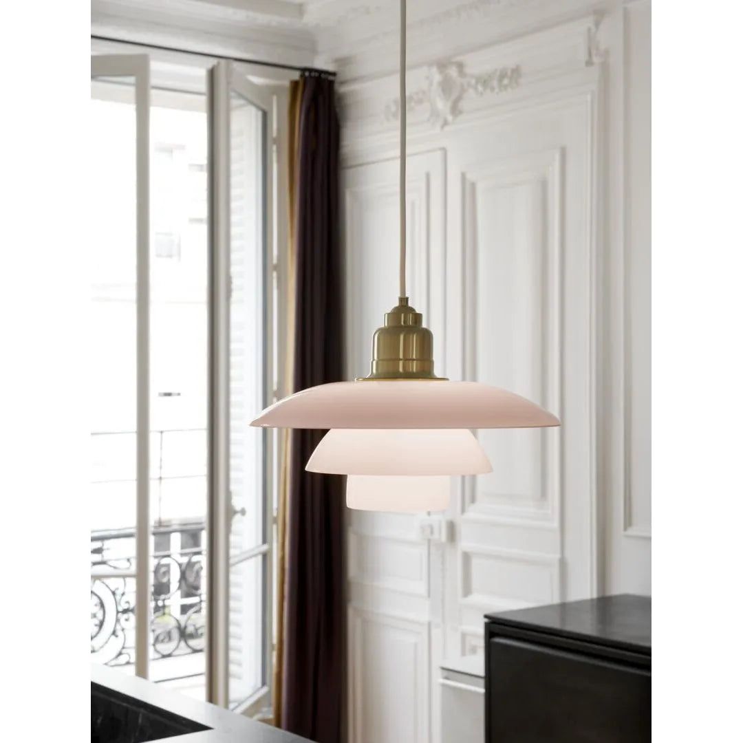 Louis Poulsen - Pale Rose PH 3½-3 Brass Pendant - 5741939794 | Montreal Lighting & Hardware