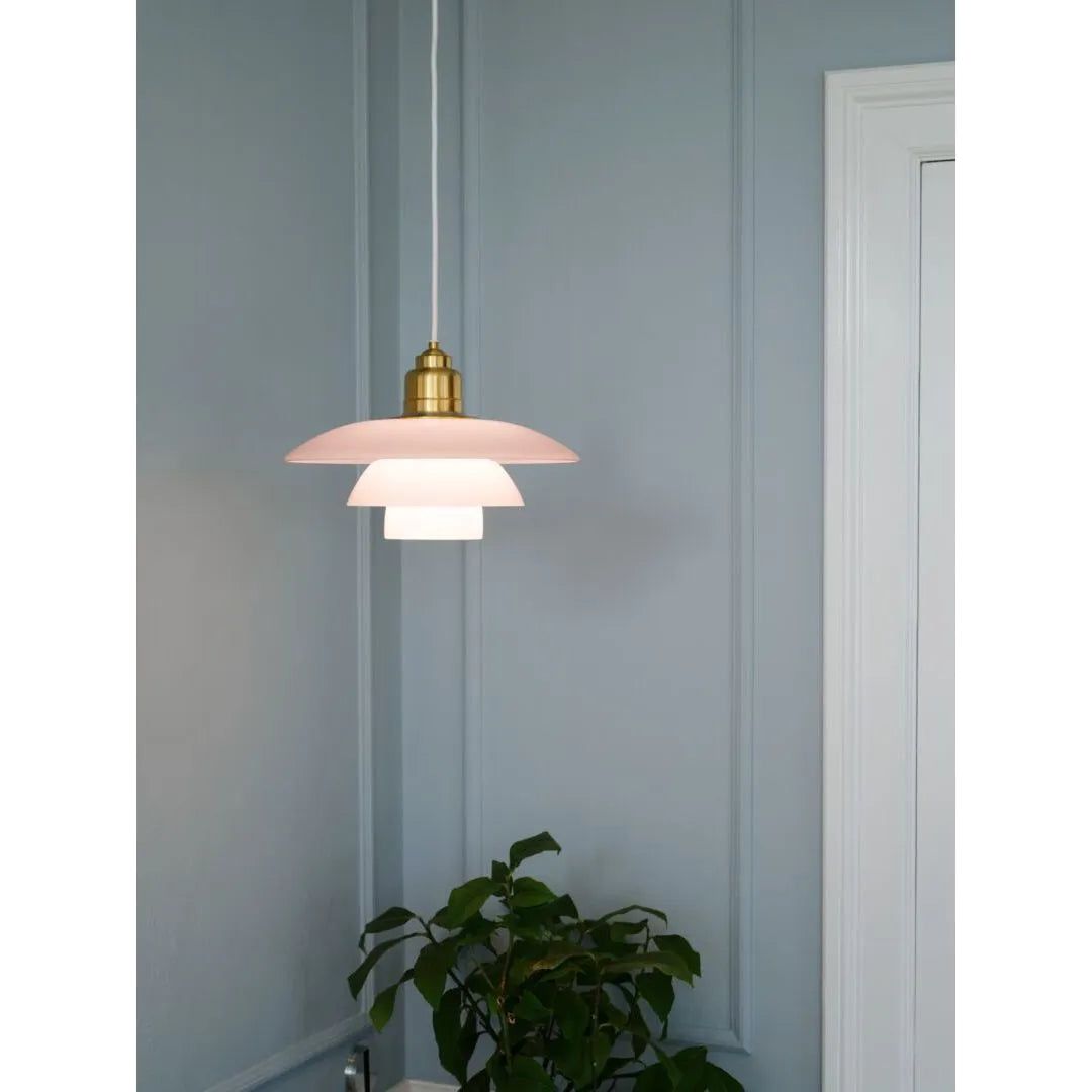 Louis Poulsen - Pale Rose PH 3½-3 Brass Pendant - 5741939794 | Montreal Lighting & Hardware