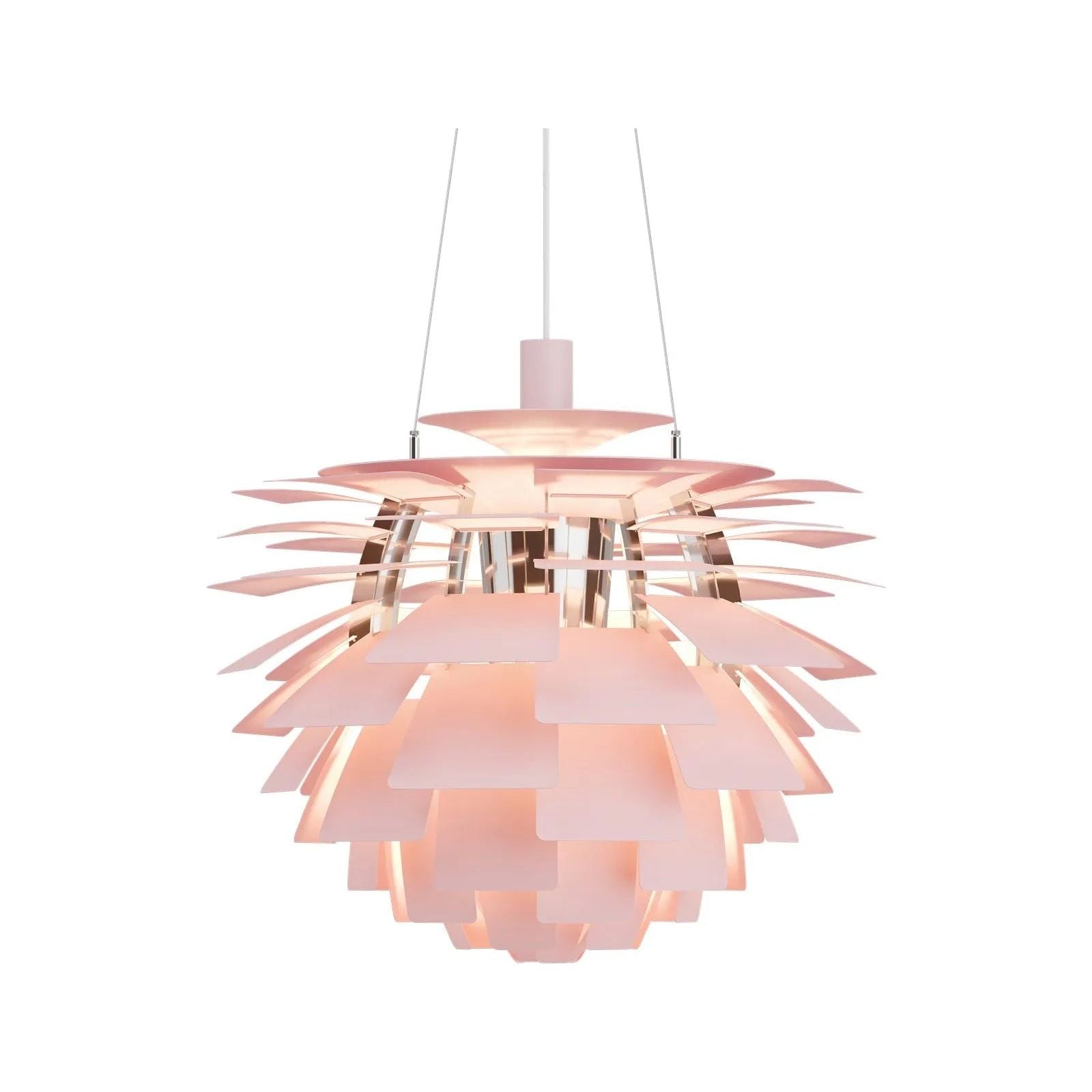 Louis Poulsen - Pale Rose PH Artichoke Pendant - 5741940851 | Montreal Lighting & Hardware