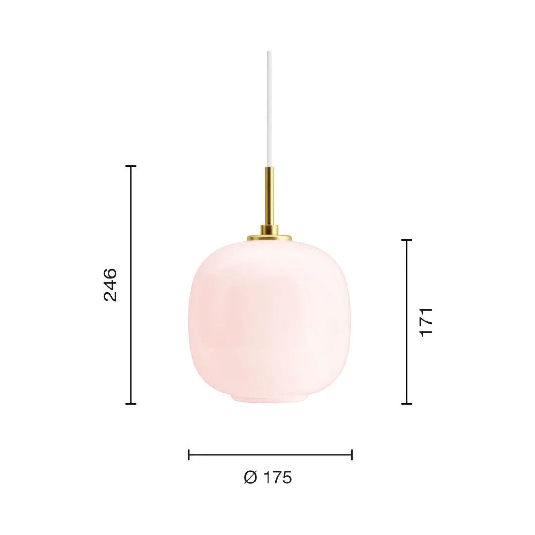 Louis Poulsen - Pale Rose VL45 Radiohus Pendant - 5741940770 | Montreal Lighting & Hardware