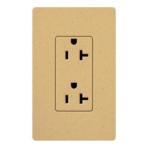 Claro & Satin Colors 20A Tamper Resistant Receptacle