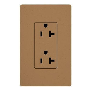 Claro & Satin Colors 20A Tamper Resistant Receptacle | Lutron