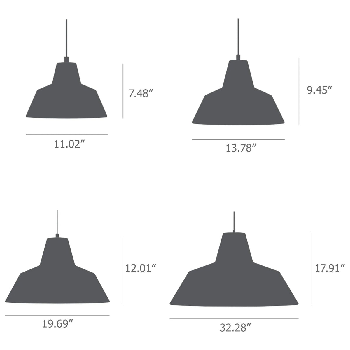 Made By Hand - Workshop Pendant - MH-W2002MB | Montreal Lighting & Hardware