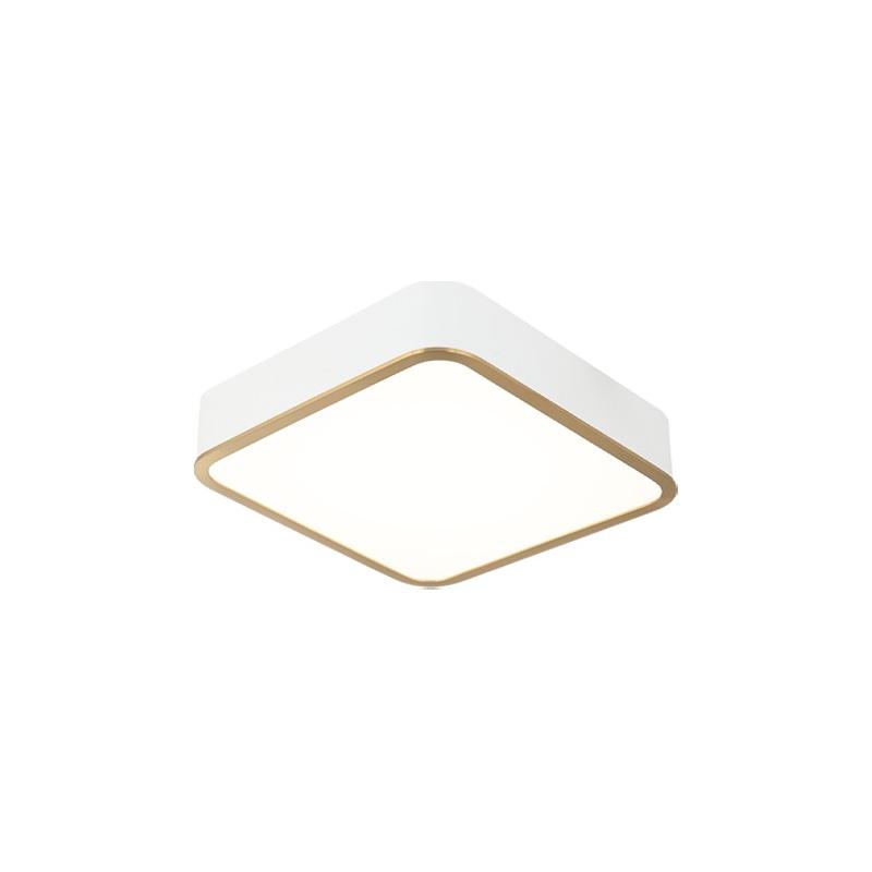 Matteo Lighting - Ainslay LED Ceiling Mount - M10542WHAG | Montreal Lighting & Hardware