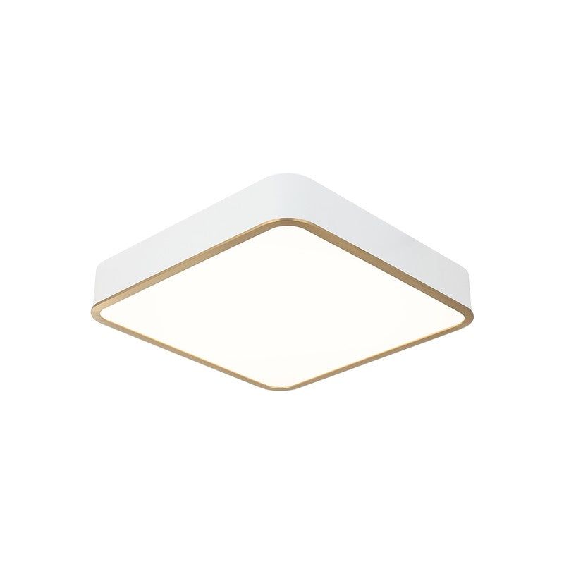 Matteo Lighting - Ainslay LED Ceiling Mount - M10545WHAG | Montreal Lighting & Hardware