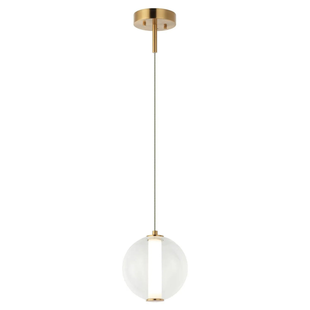 Matteo Lighting - Belange LED Pendant - C69611AGCL | Montreal Lighting & Hardware