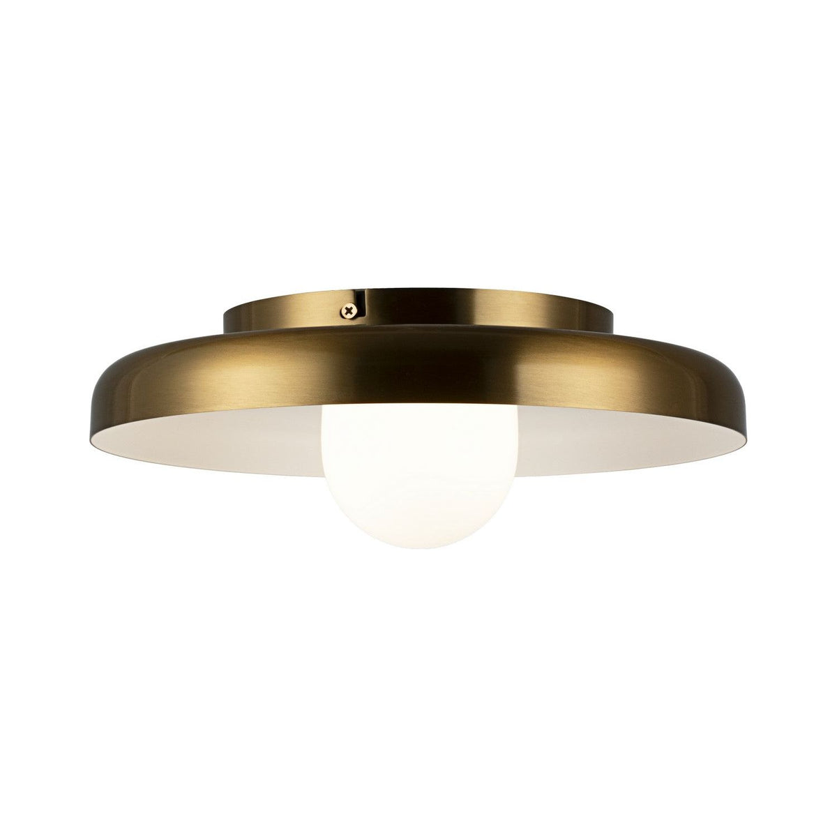 Matteo Lighting - Creston LED Ceiling Mount - X34411AGOP | Montreal Lighting & Hardware