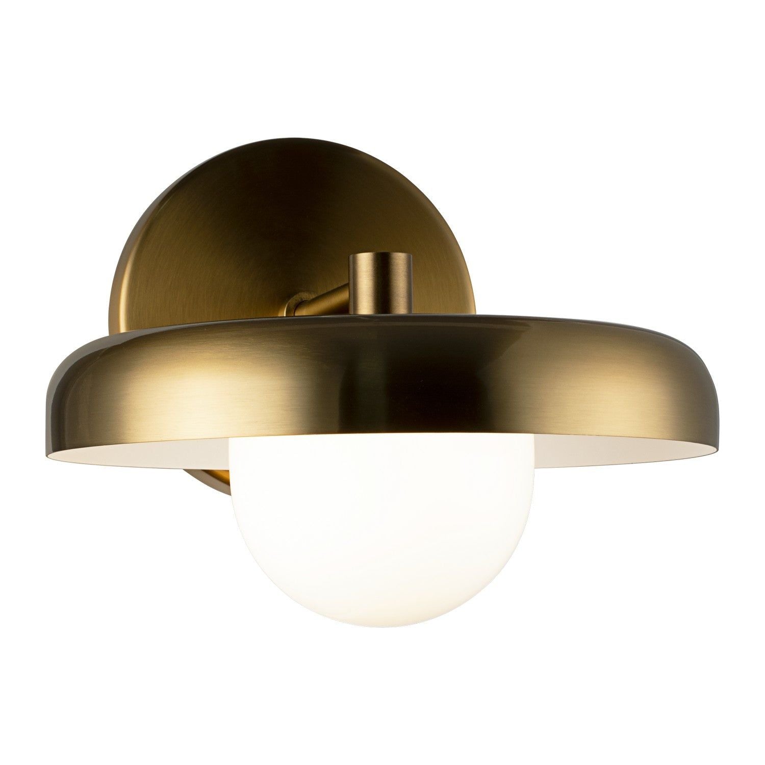 Matteo Lighting - Creston LED Wall Sconce - W34401AGOP | Montreal Lighting & Hardware