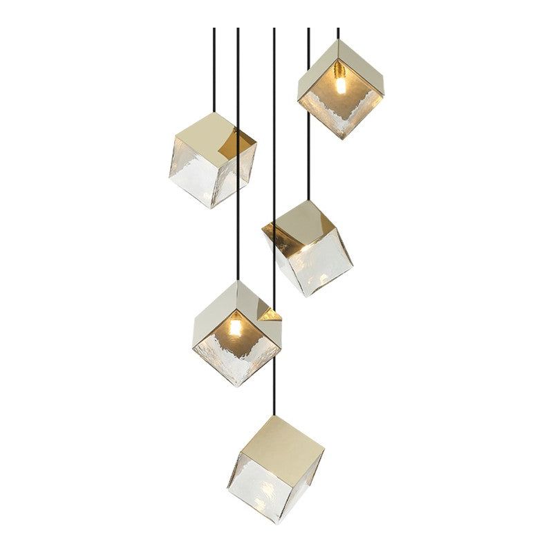 Matteo Lighting - Cube Multi-Light Pendant - C30505CG | Montreal Lighting & Hardware