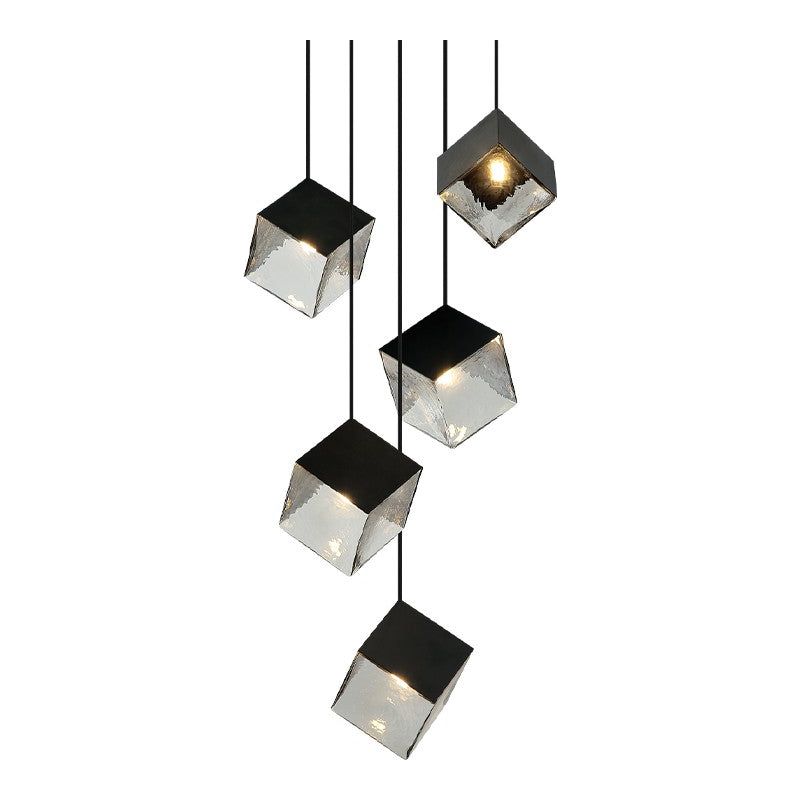 Matteo Lighting - Cube Multi-Light Pendant - C30505MB | Montreal Lighting & Hardware