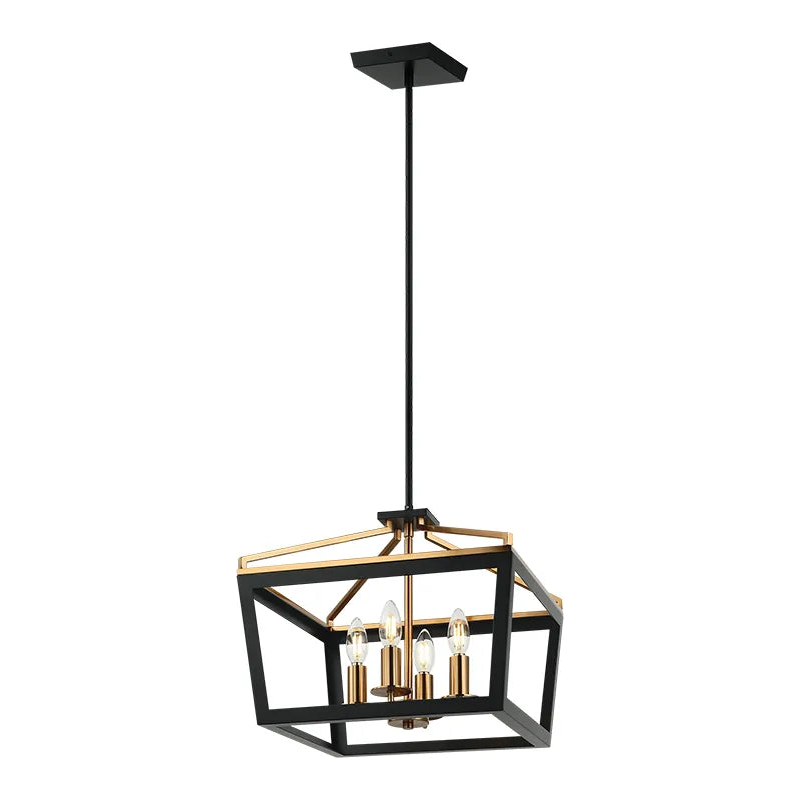 Matteo Lighting - Mavonshire Chandelier - C67004BKAG | Montreal Lighting & Hardware