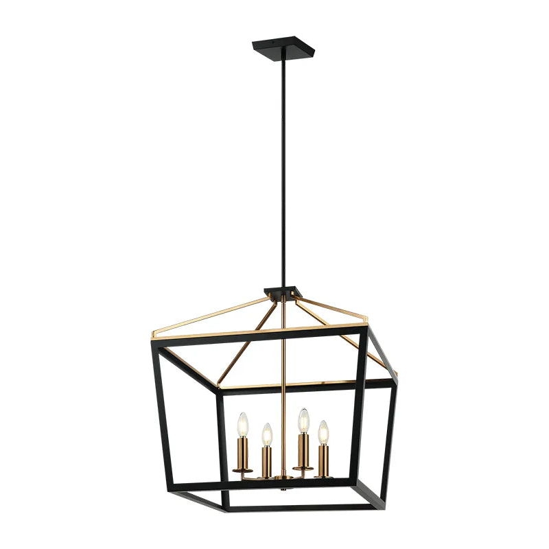 Matteo Lighting - Mavonshire Chandelier - C67014BKAG | Montreal Lighting & Hardware