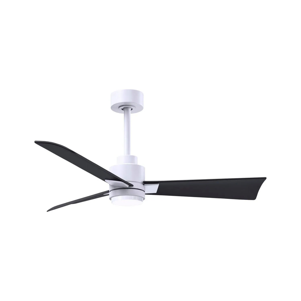 Matthews Fan Company - Alessandra Ceiling Fan - AKLK-BK-BK-42 | Montreal Lighting & Hardware