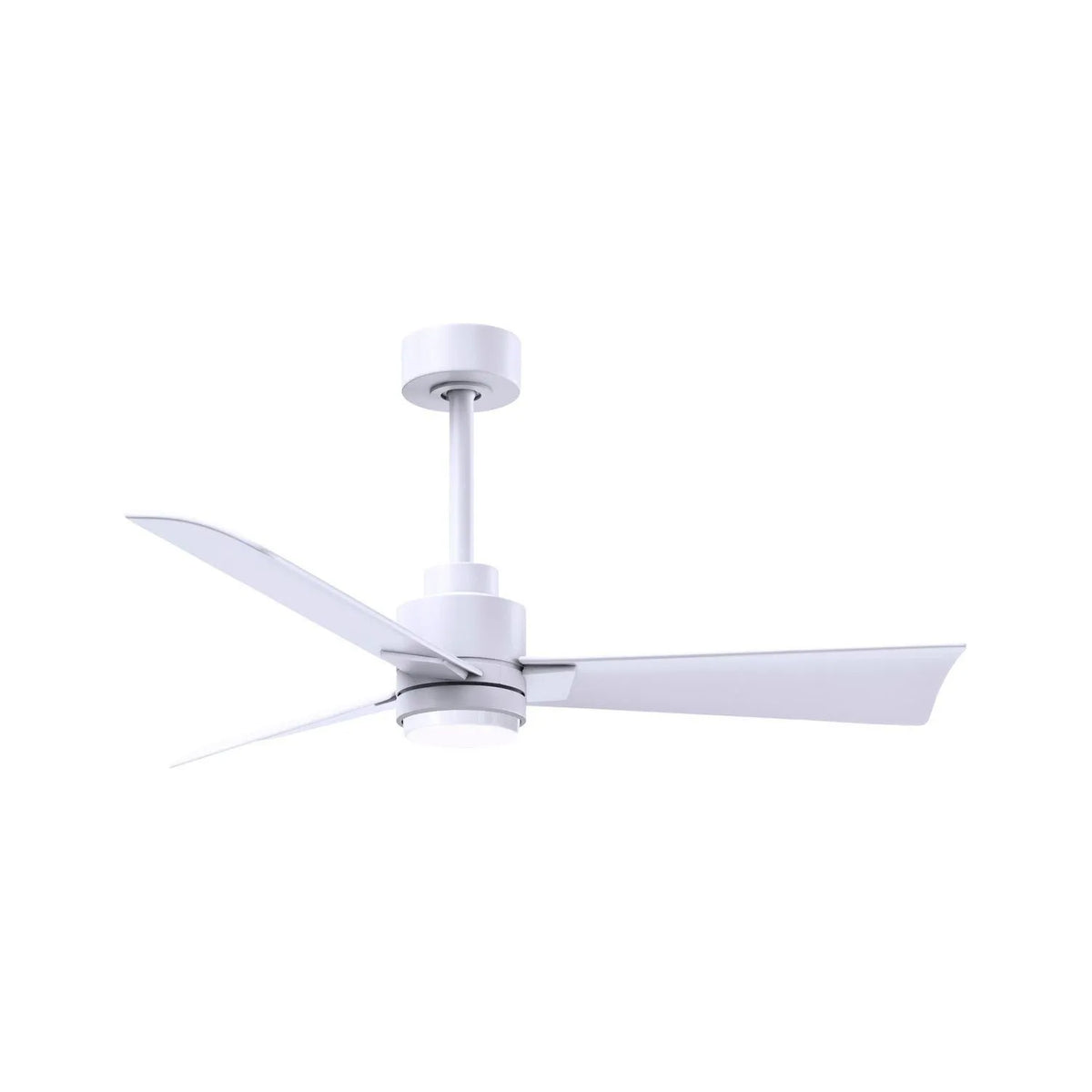 Matthews Fan Company - Alessandra Ceiling Fan - AKLK-BK-BK-42 | Montreal Lighting & Hardware