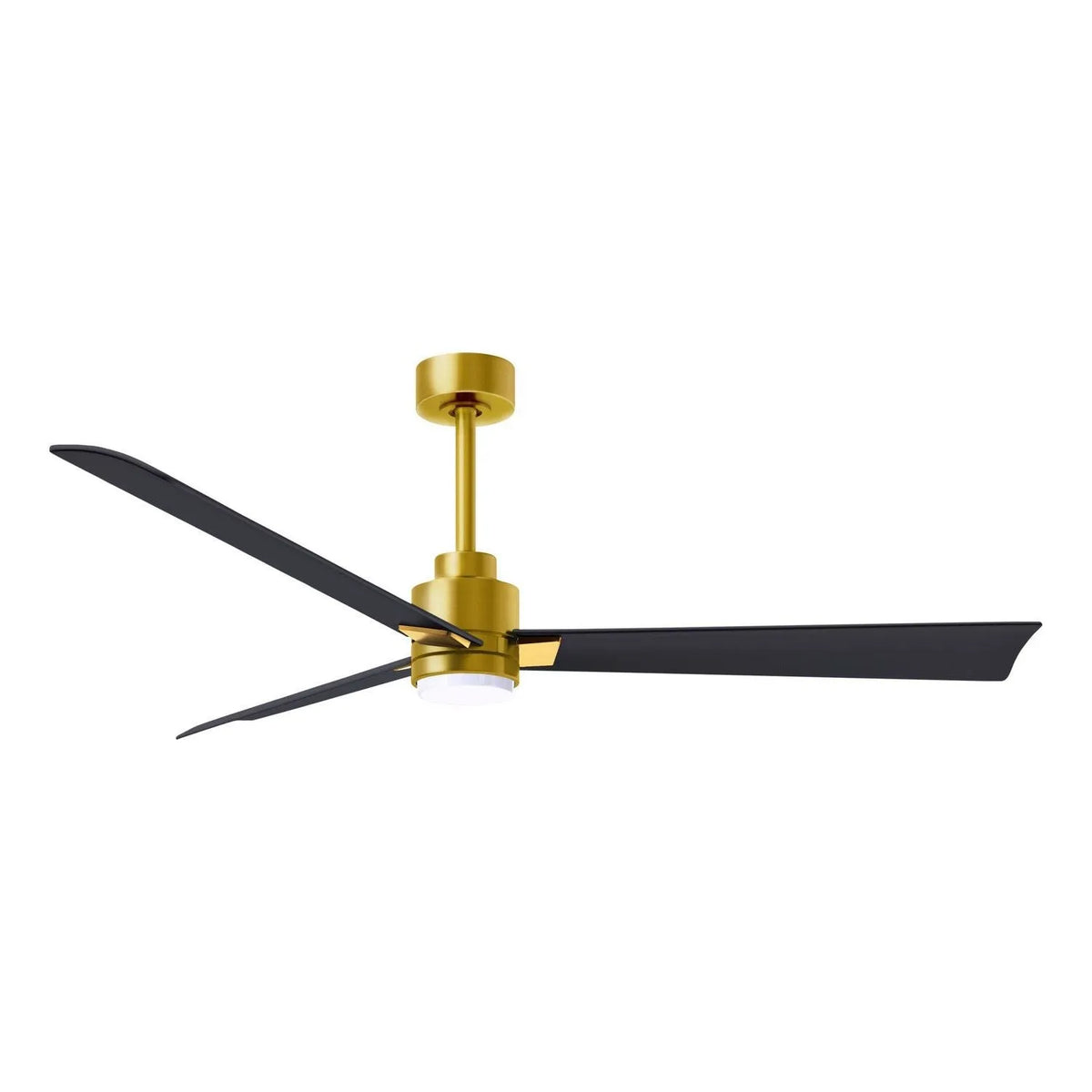 Matthews Fan Company - Alessandra Ceiling Fan - AKLK-BRBR-BK-56 | Montreal Lighting & Hardware