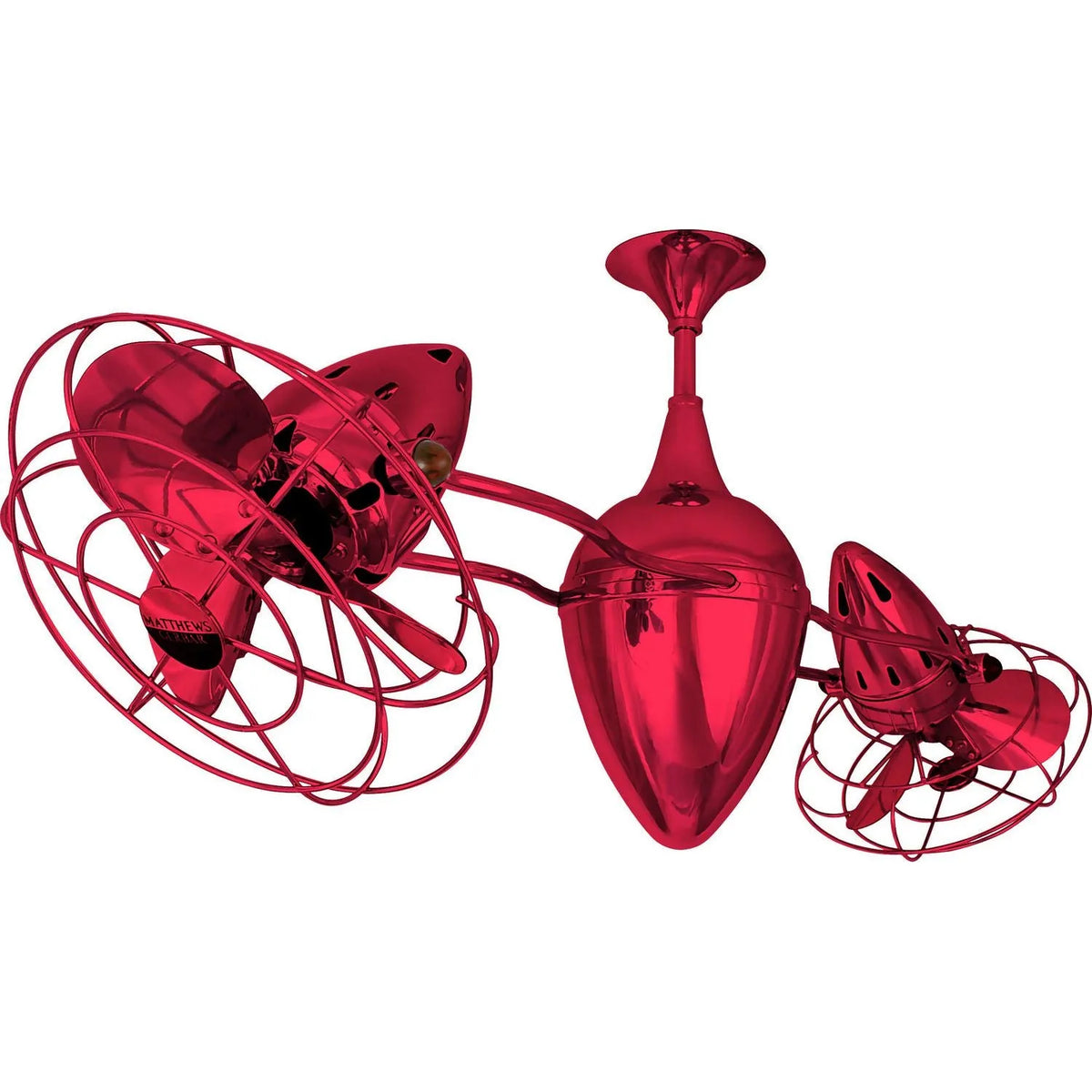 Matthews Fan Company - Ar Ruthiane Ceiling Fan - AR-RED-MTL | Montreal Lighting & Hardware