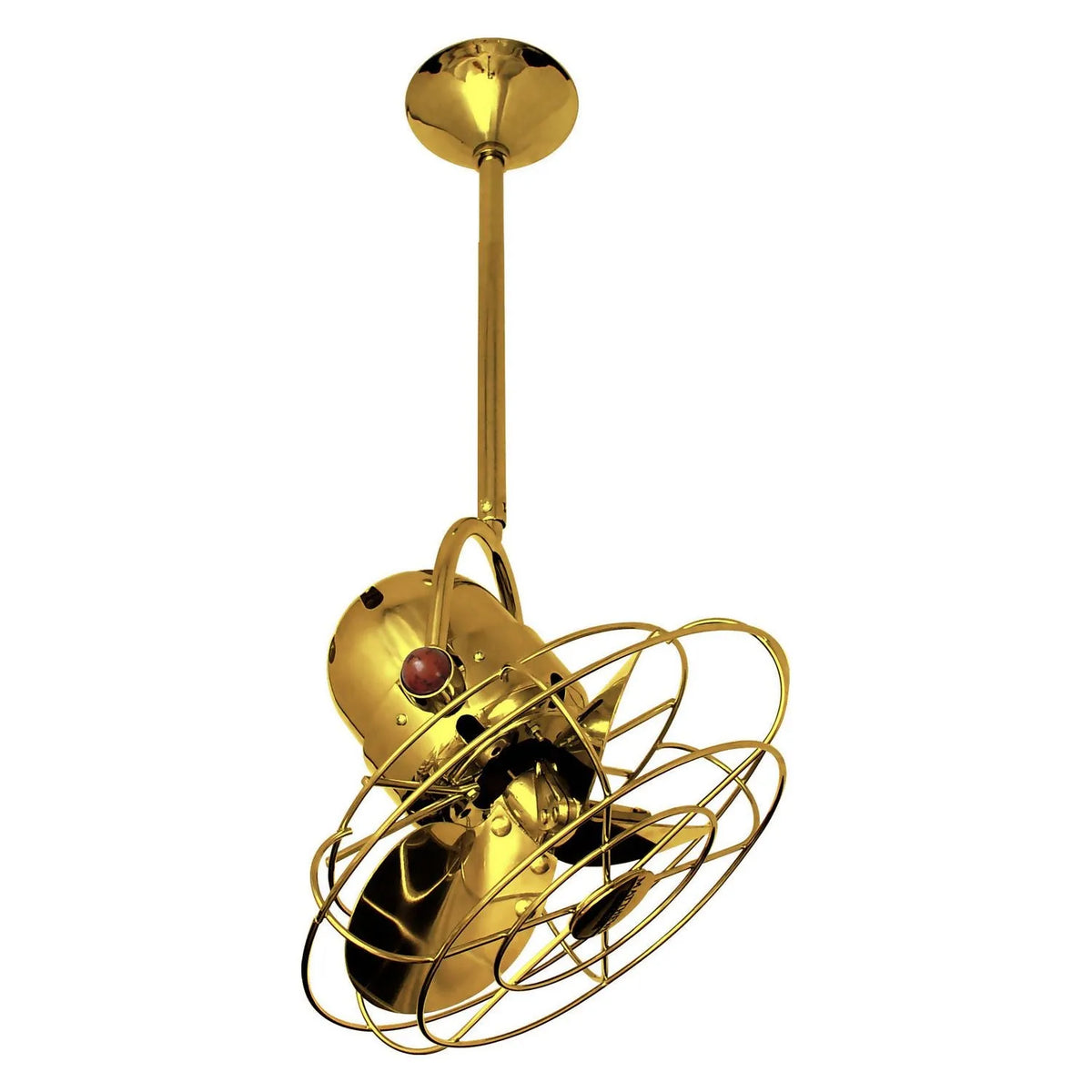 Matthews Fan Company - Bianca Direcional Ceiling Fan - BD-GOLD-MTL | Montreal Lighting & Hardware