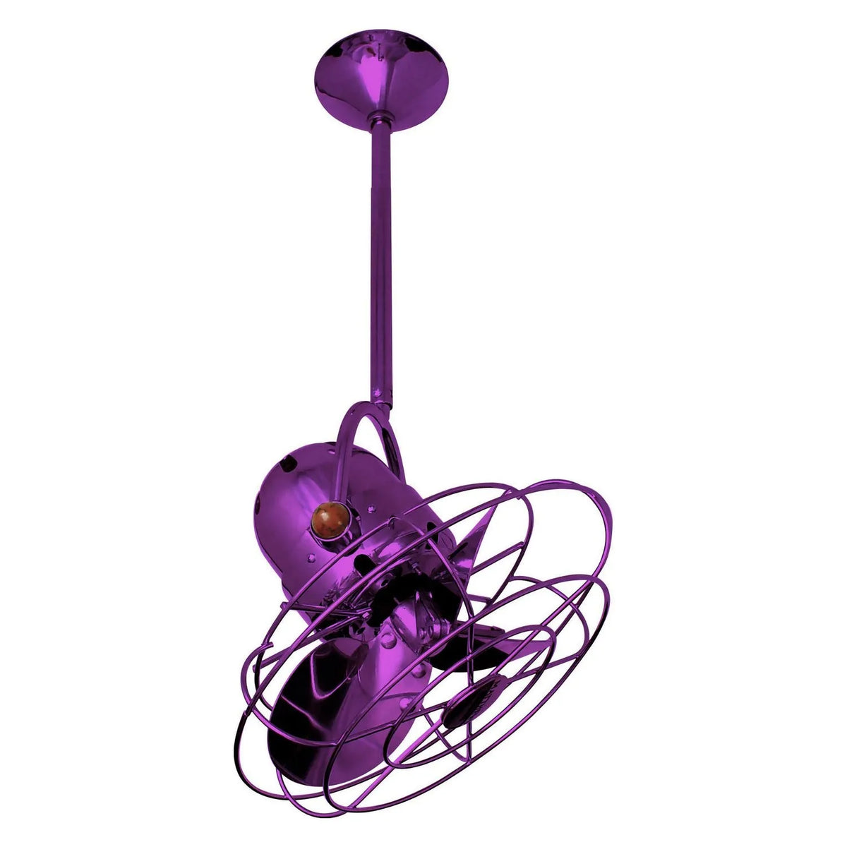 Matthews Fan Company - Bianca Direcional Ceiling Fan - BD-LTPURPLE-MTL | Montreal Lighting & Hardware