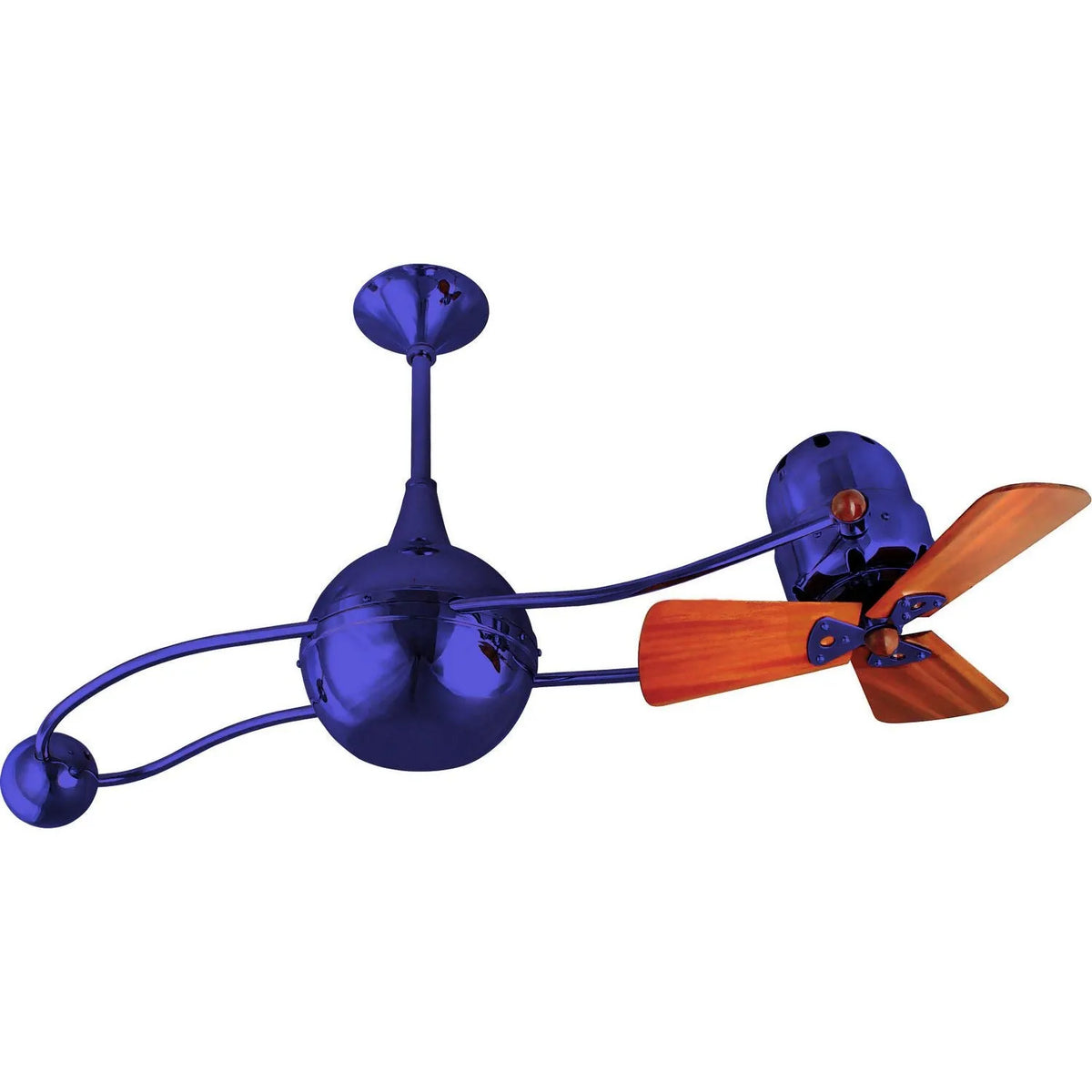 Matthews Fan Company - Brisa 2000 Ceiling Fan - B2K-BLUE-WD | Montreal Lighting & Hardware