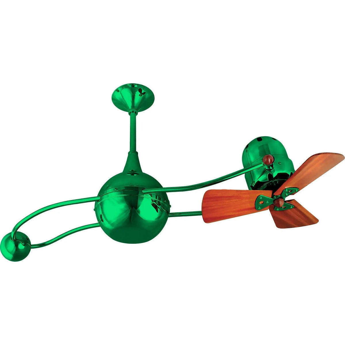 Matthews Fan Company - Brisa 2000 Ceiling Fan - B2K-GREEN-WD | Montreal Lighting & Hardware