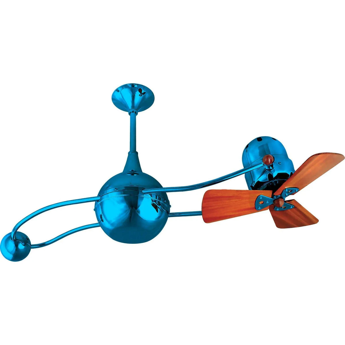 Matthews Fan Company - Brisa 2000 Ceiling Fan - B2K-LTBLUE-WD | Montreal Lighting & Hardware