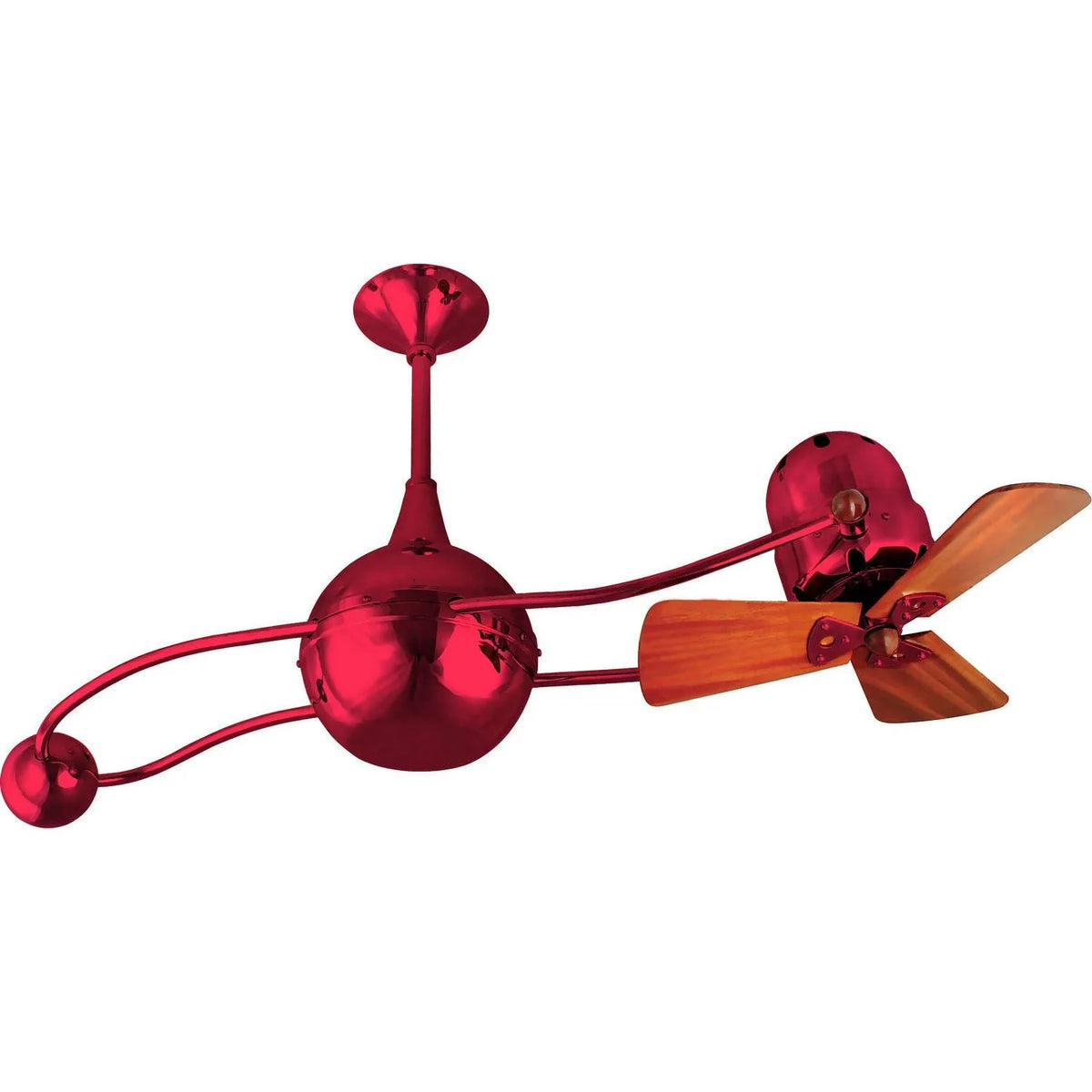 Matthews Fan Company - Brisa 2000 Ceiling Fan - B2K-RED-WD | Montreal Lighting & Hardware