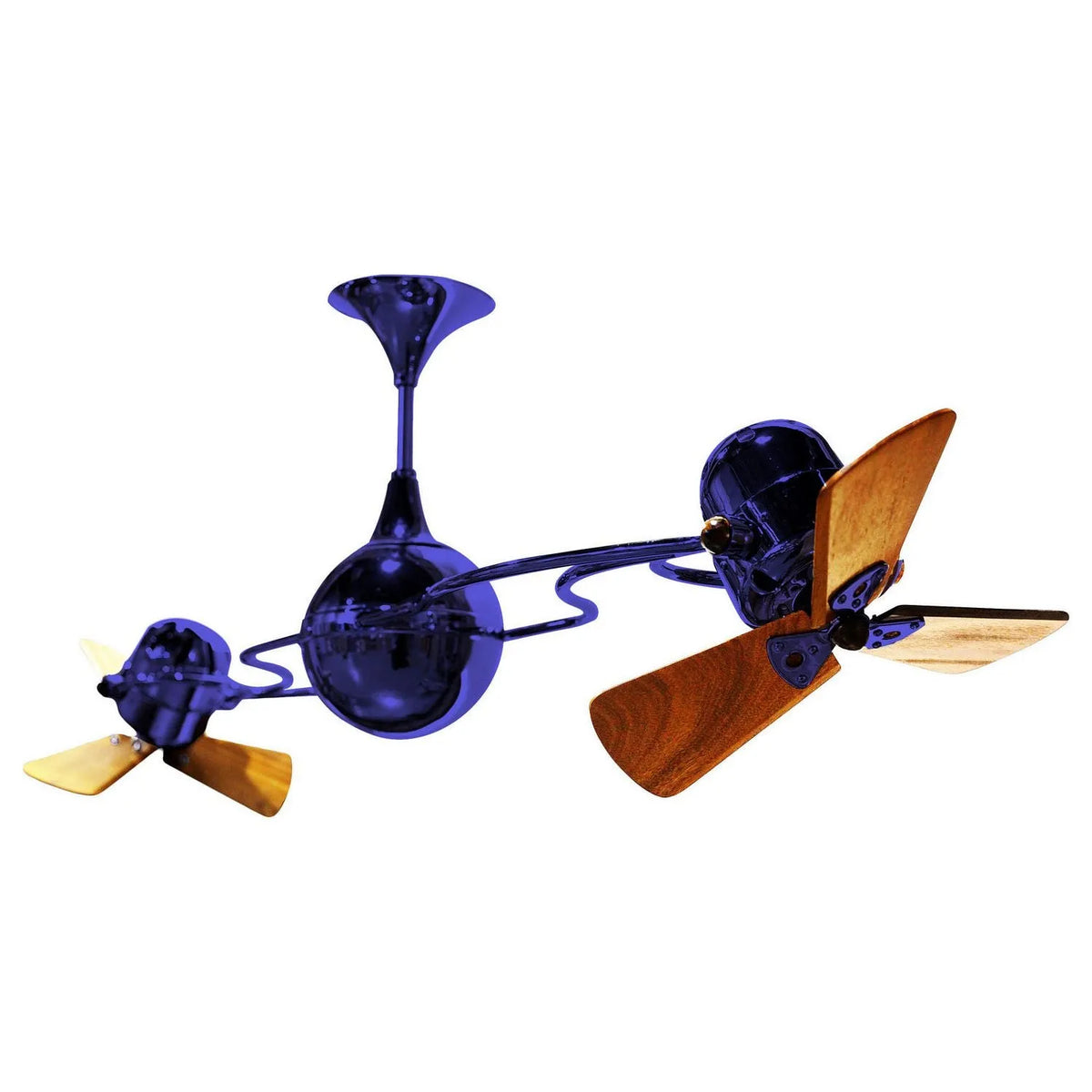 Matthews Fan Company - Italo Ventania Ceiling Fan - IV-BLUE-WD | Montreal Lighting & Hardware