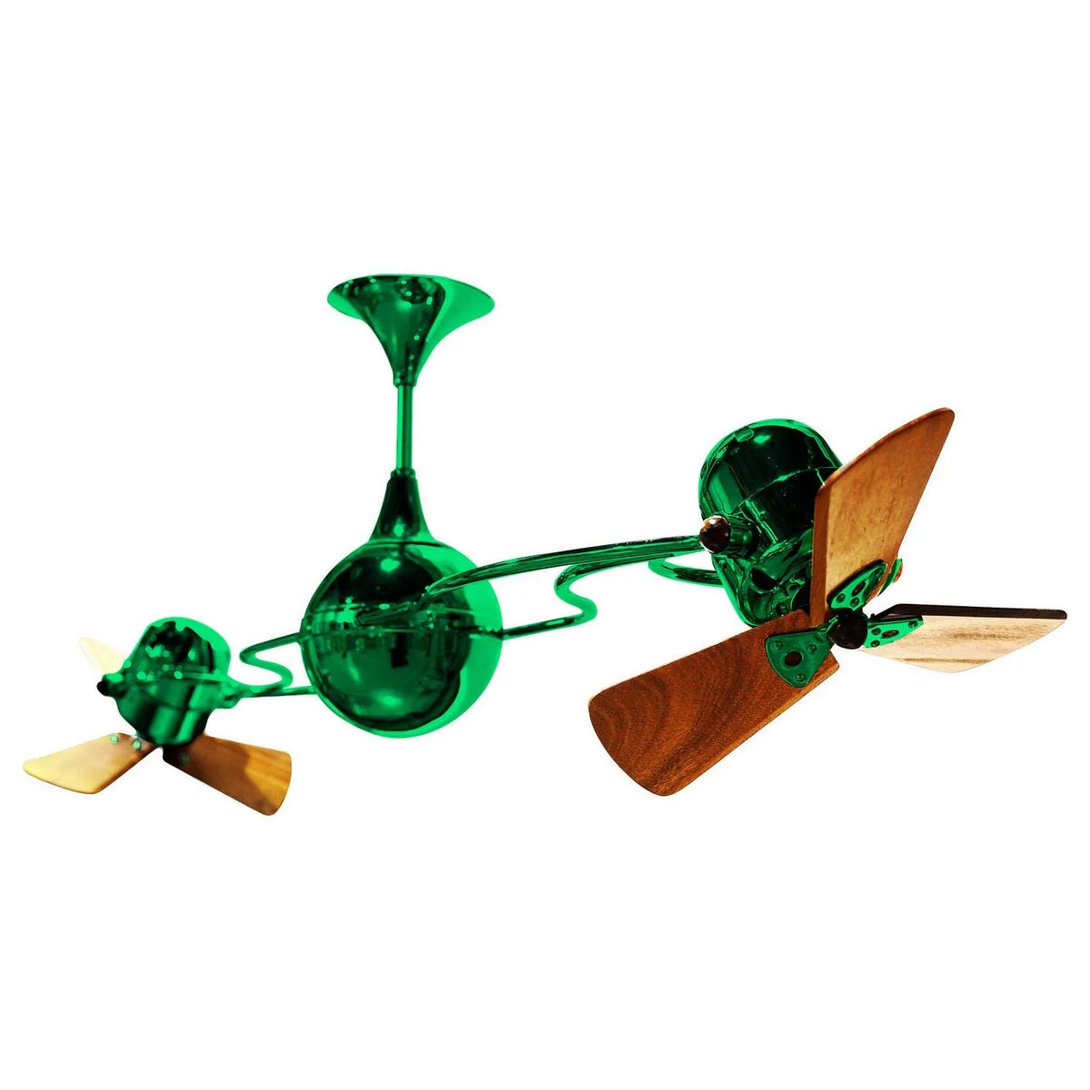 Matthews Fan Company - Italo Ventania Ceiling Fan - IV-GREEN-WD | Montreal Lighting & Hardware