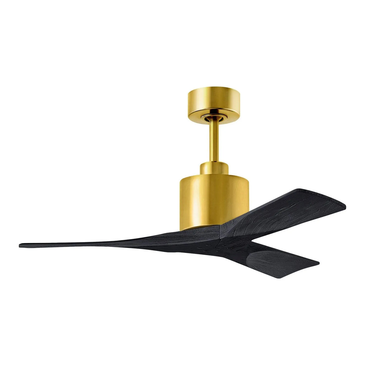 Matthews Fan Company - Nan Ceiling Fan - NK-BK-BK-42 | Montreal Lighting & Hardware