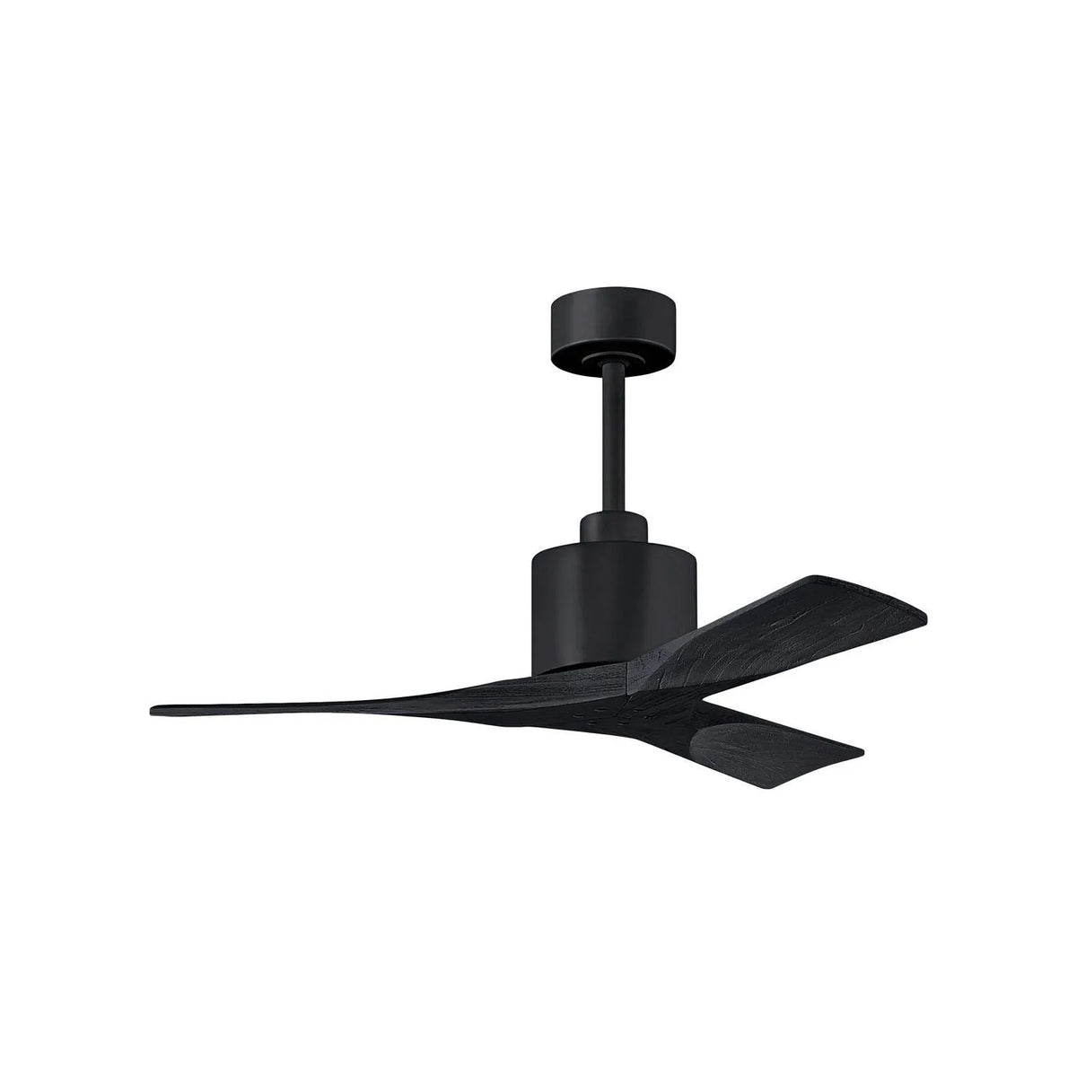 Matthews Fan Company - Nan Ceiling Fan - NK-BK-BK-42 | Montreal Lighting & Hardware