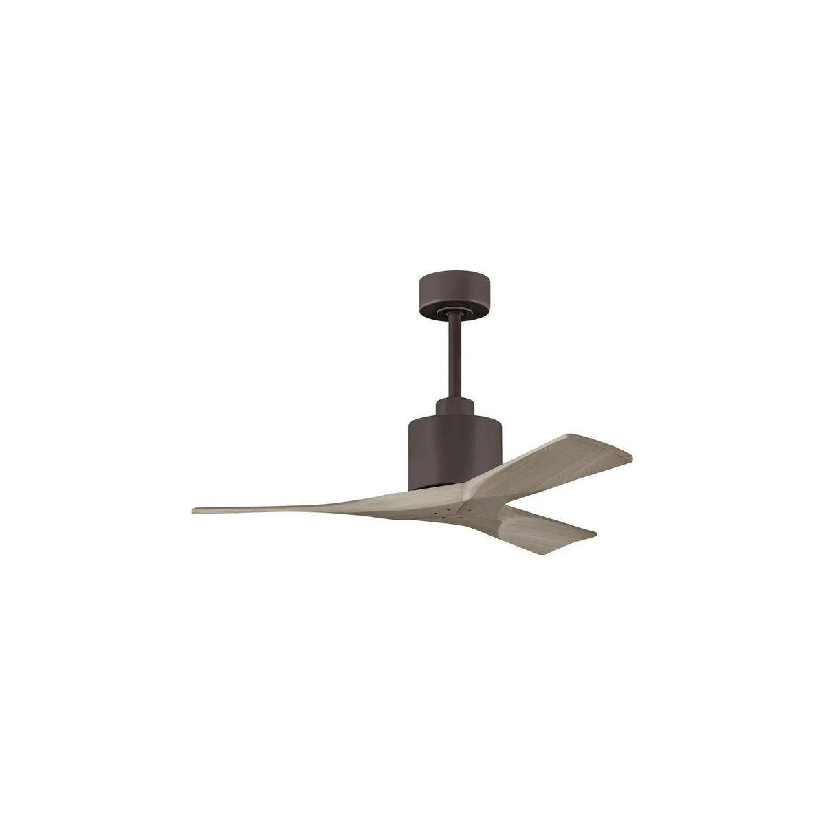 Matthews Fan Company - Nan Ceiling Fan - NK-BK-BK-42 | Montreal Lighting & Hardware