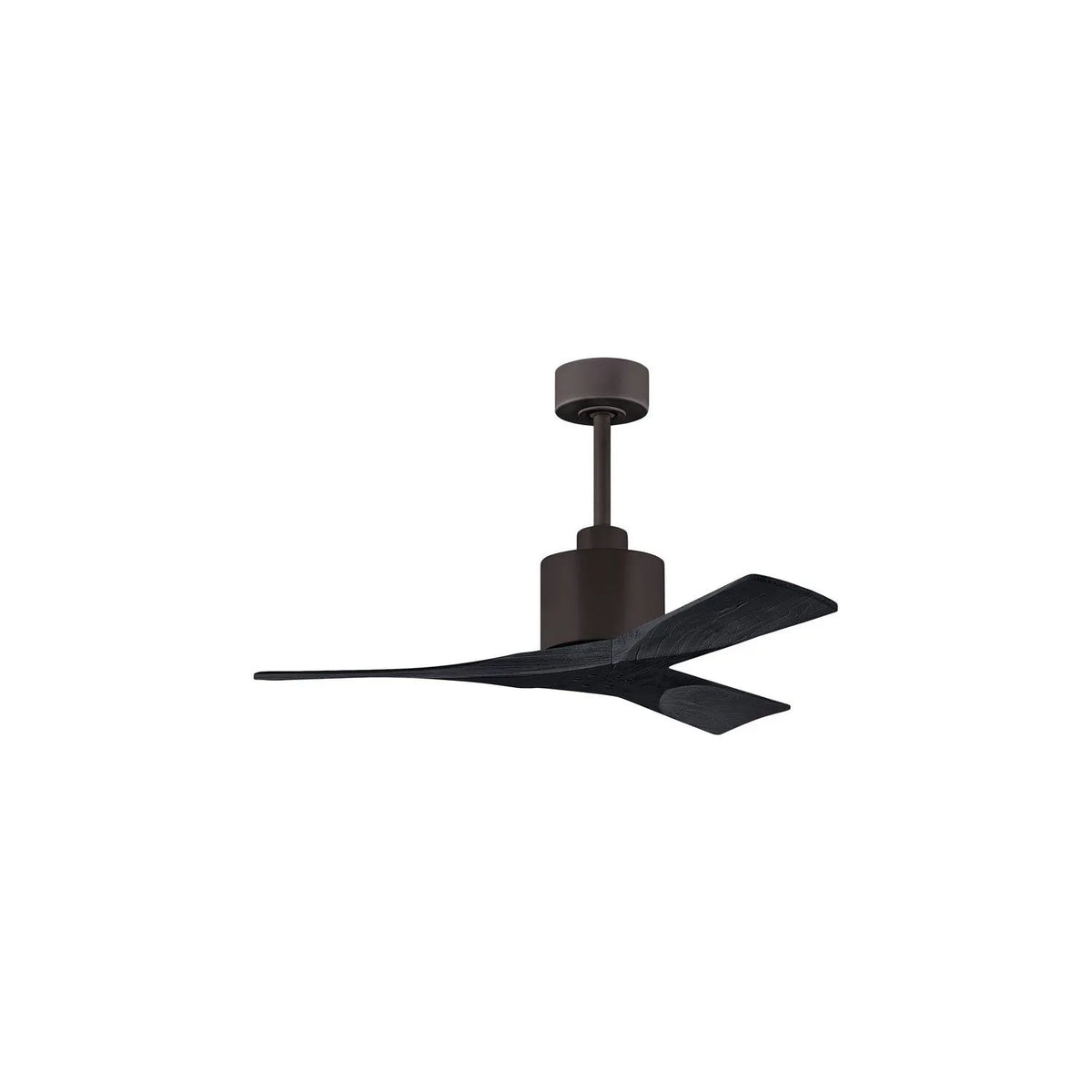 Matthews Fan Company - Nan Ceiling Fan - NK-BK-BK-42 | Montreal Lighting & Hardware