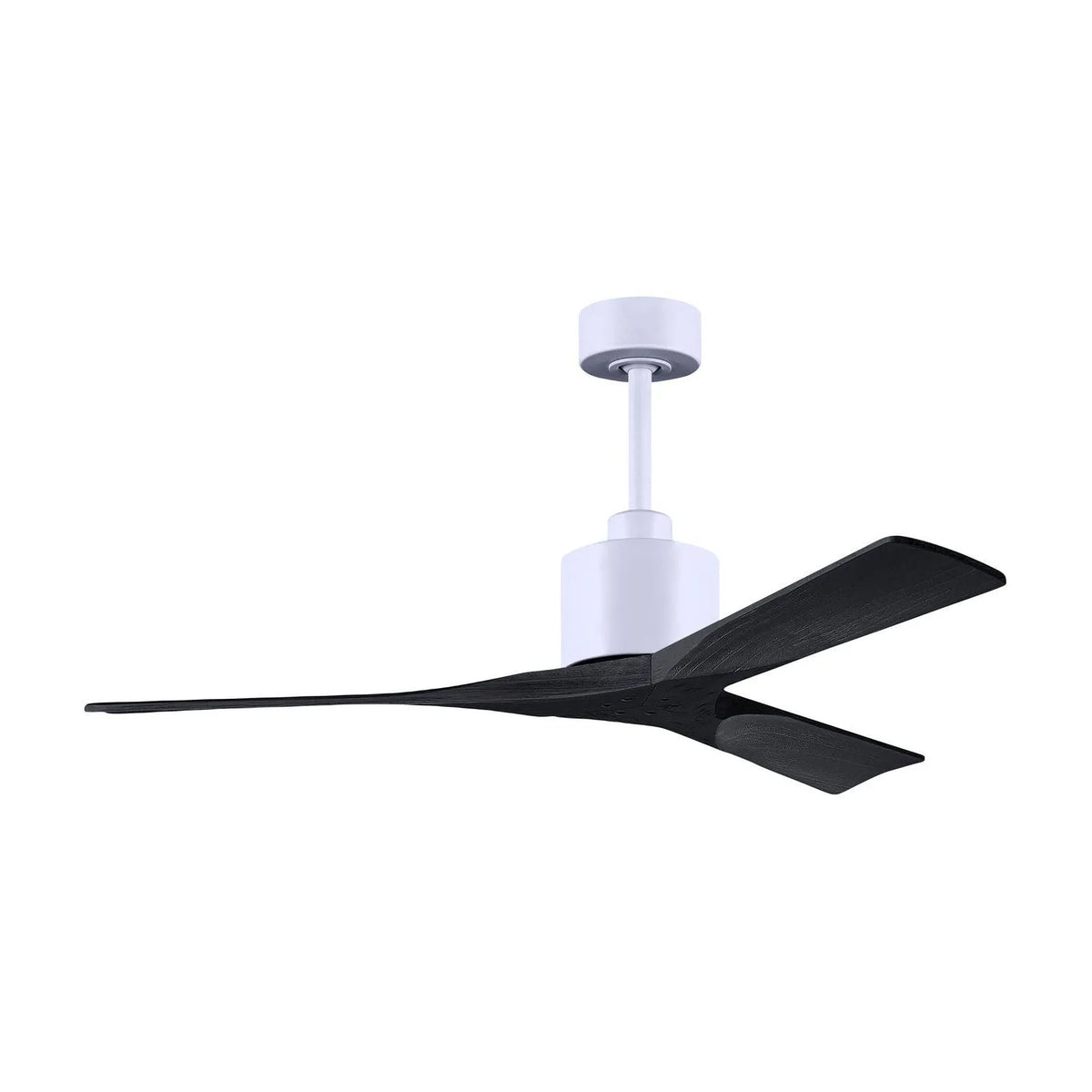 Matthews Fan Company - Nan Ceiling Fan - NK-BK-BK-52 | Montreal Lighting & Hardware