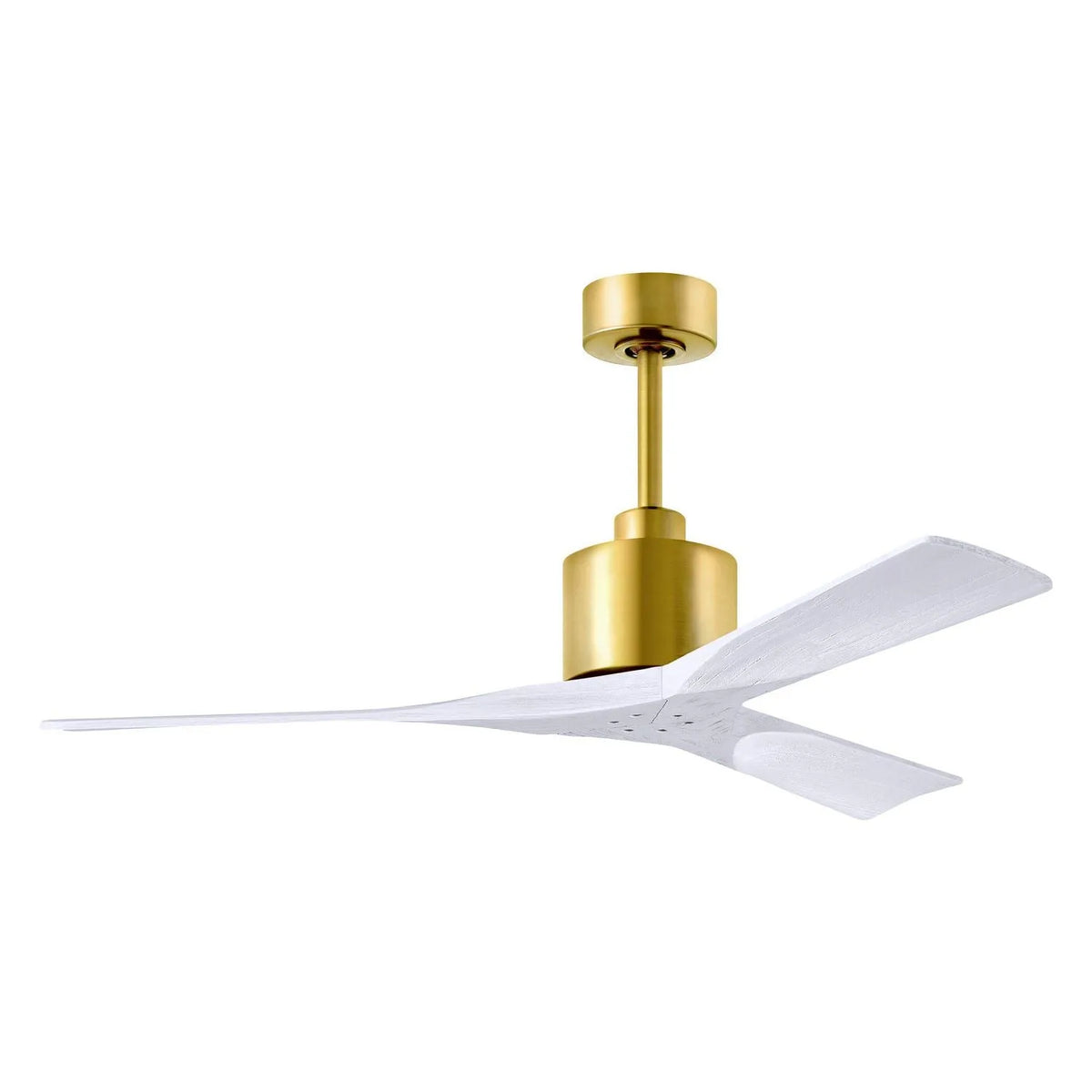 Matthews Fan Company - Nan Ceiling Fan - NK-BK-BK-52 | Montreal Lighting & Hardware