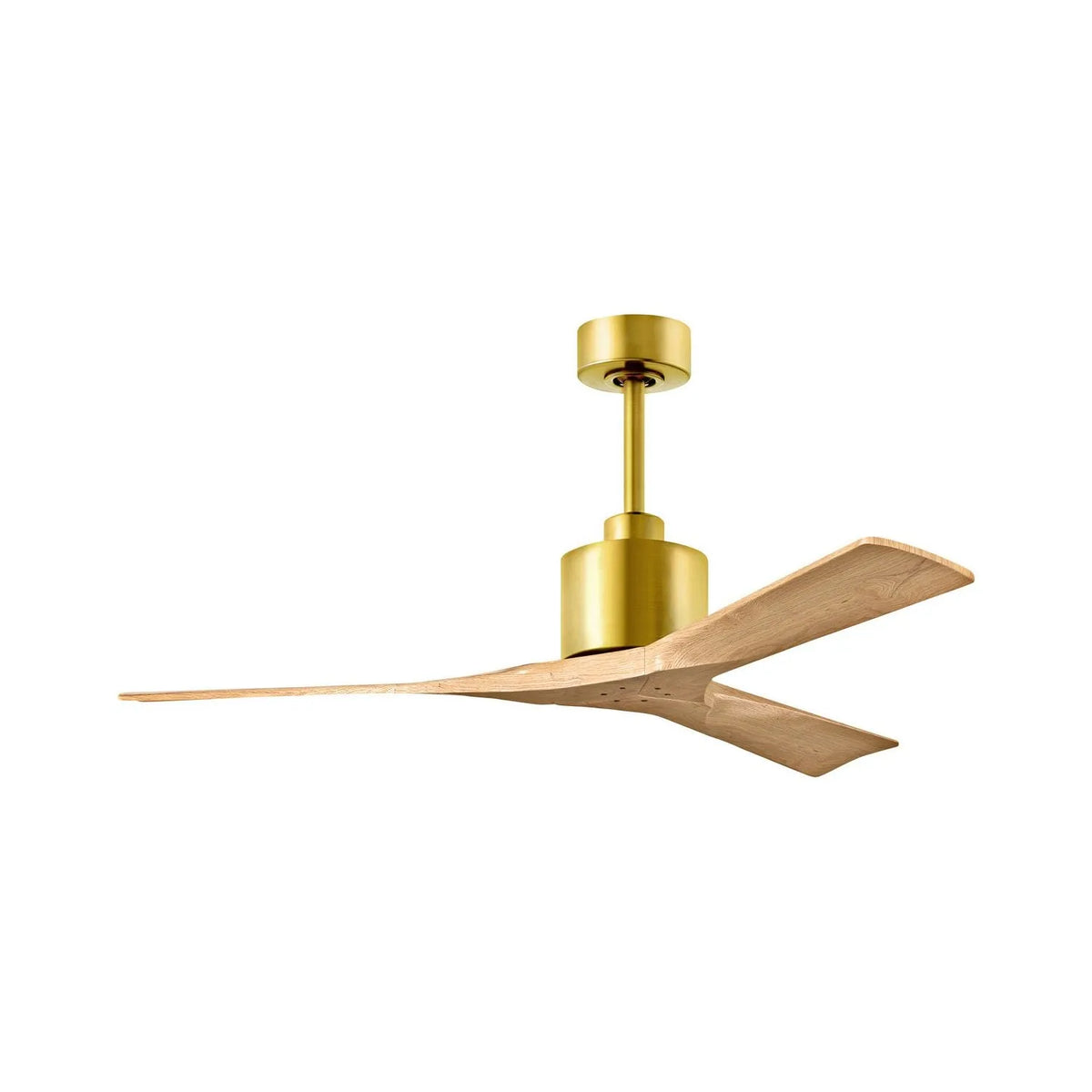 Matthews Fan Company - Nan Ceiling Fan - NK-BK-BK-52 | Montreal Lighting & Hardware