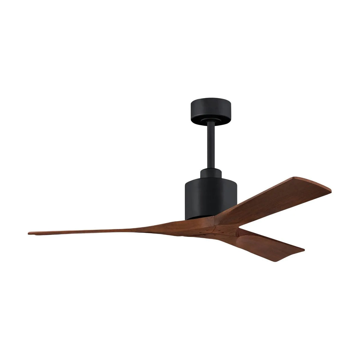 Matthews Fan Company - Nan Ceiling Fan - NK-BK-BK-52 | Montreal Lighting & Hardware